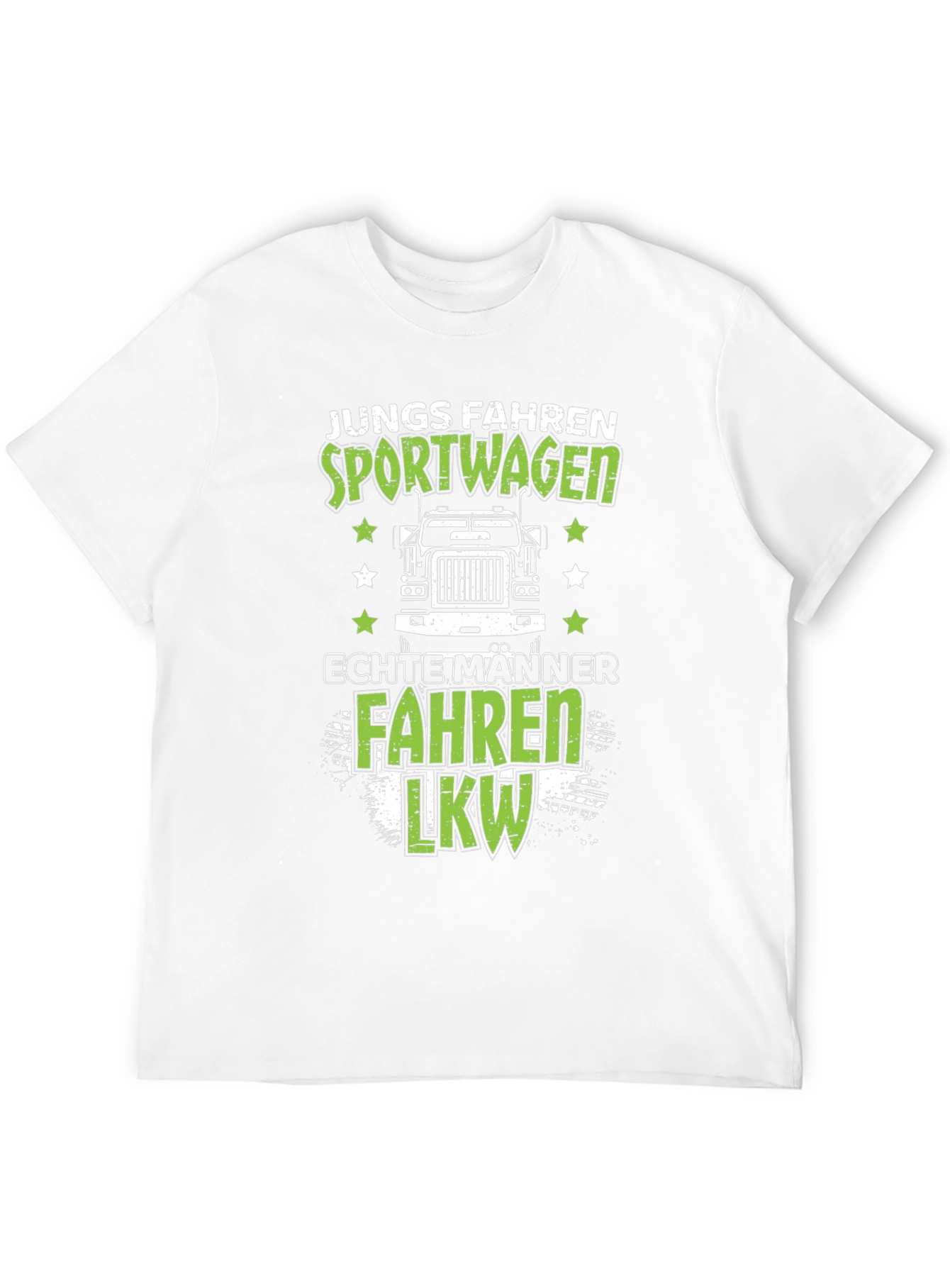 Funny Trucker T-Shirt - Junge Fahren Sportwagen
