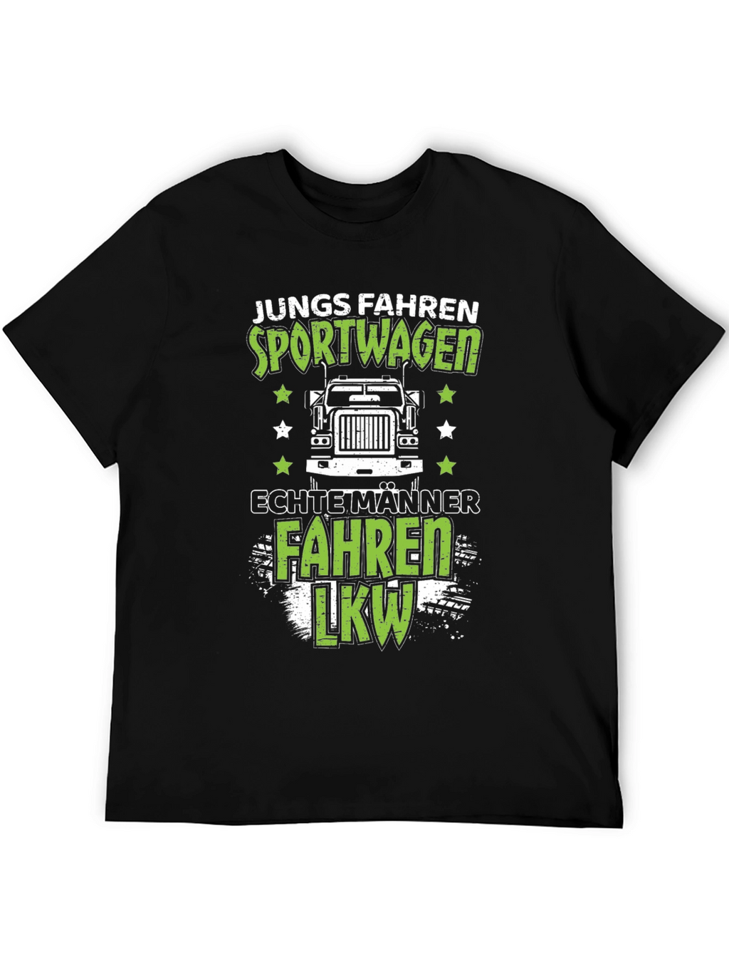 Funny Trucker T-Shirt - Junge Fahren Sportwagen