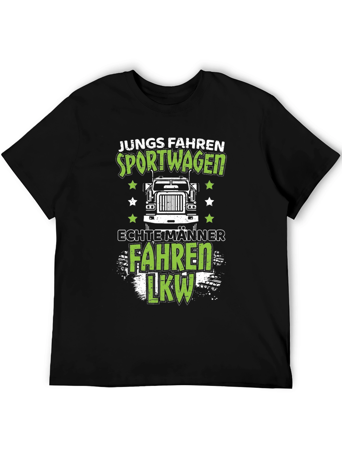 Funny Trucker T-Shirt - Junge Fahren Sportwagen