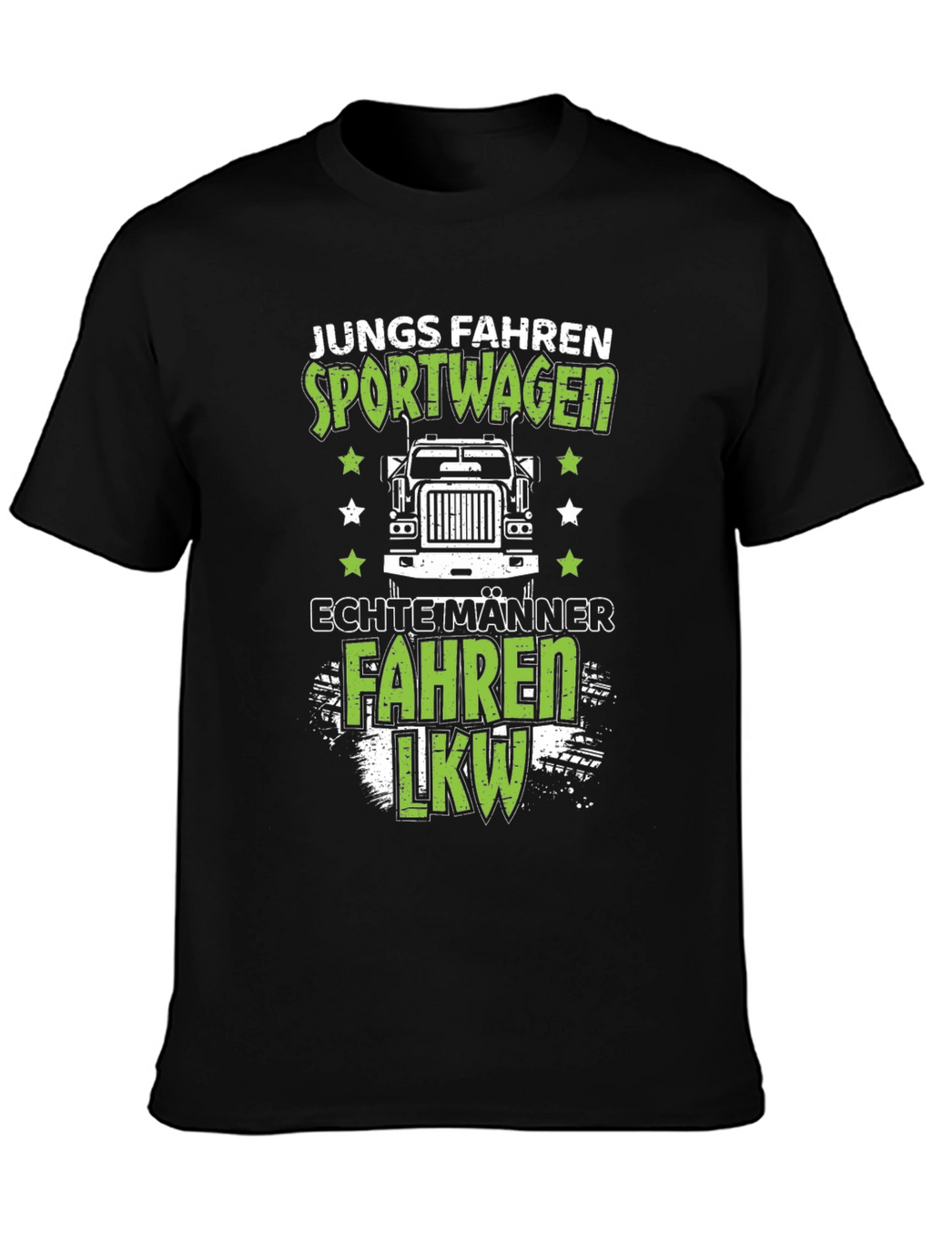 Funny Trucker T-Shirt - Junge Fahren Sportwagen