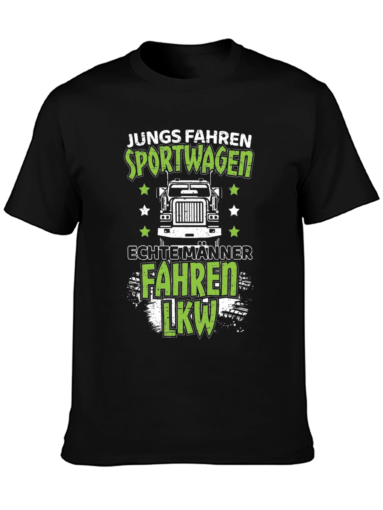 Funny Trucker T-Shirt - Junge Fahren Sportwagen