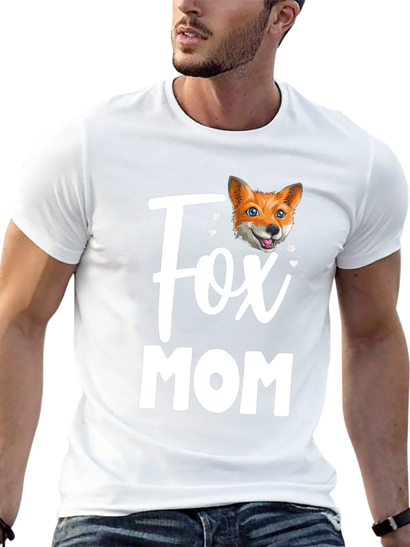 Fox Mom Graphic T-Shirt