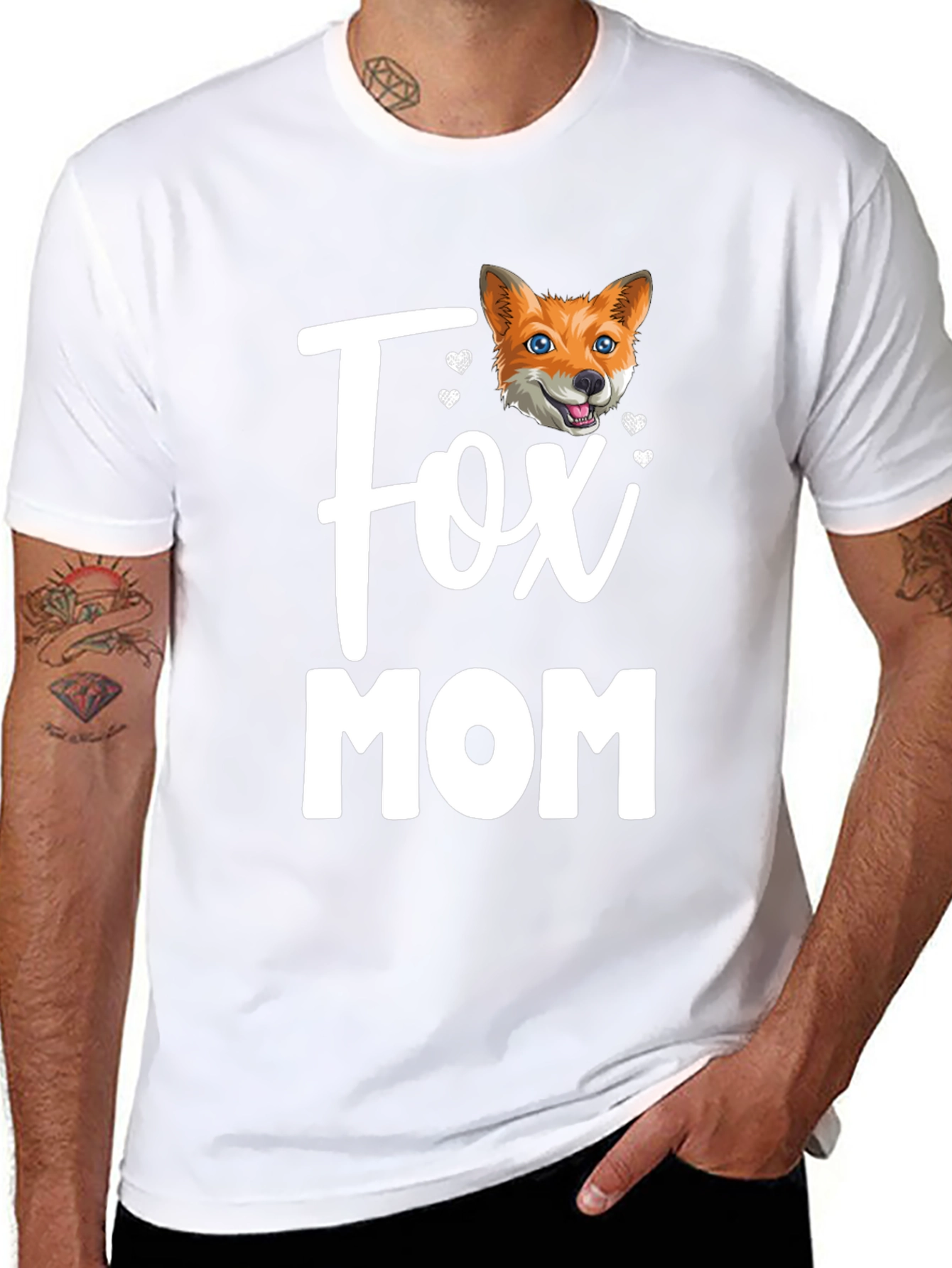 Fox Mom Graphic T-Shirt