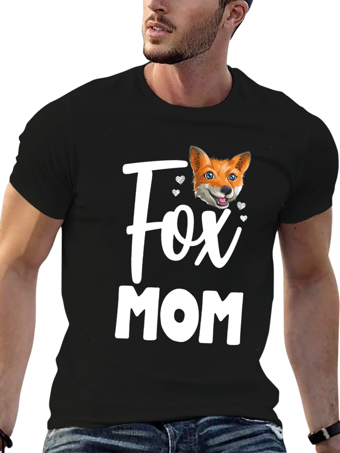 Fox Mom Graphic T-Shirt