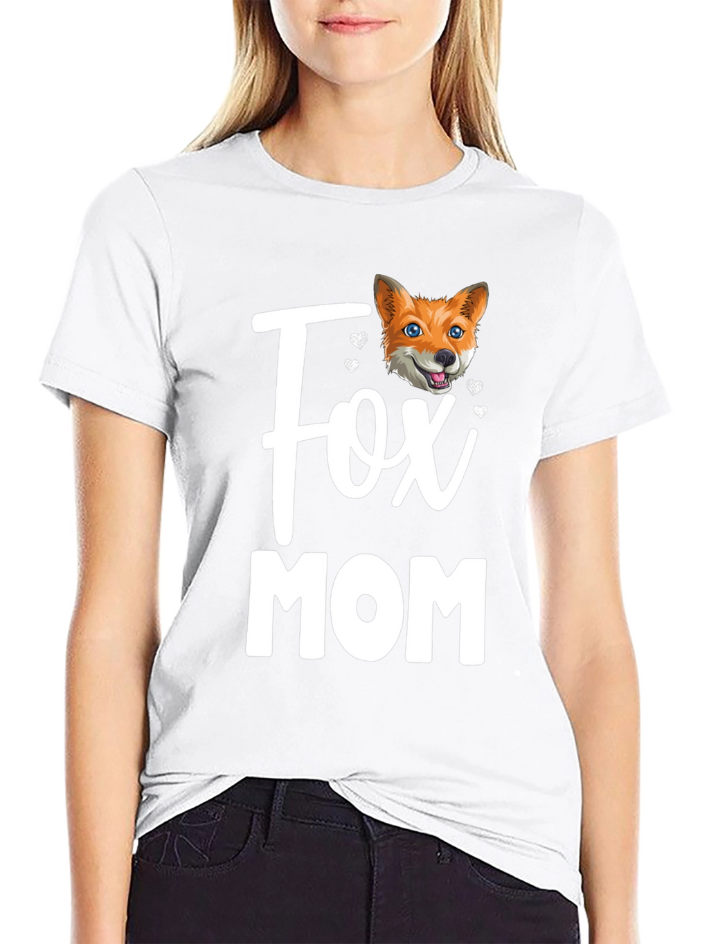 Fox Mom Graphic T-Shirt