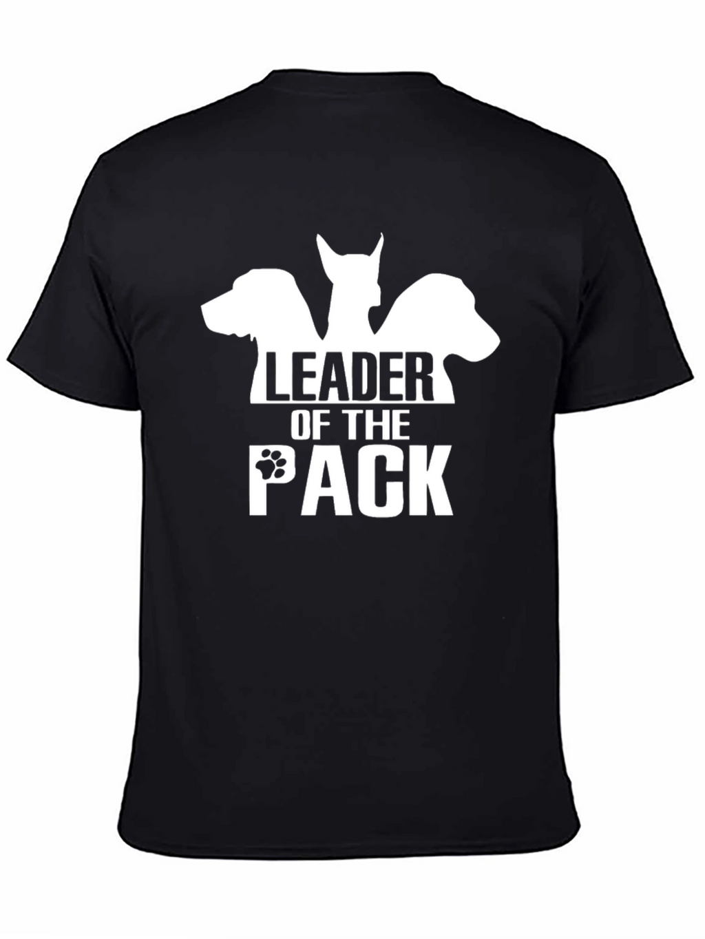 Leader of the Pack Dog Graphic T-Shirt