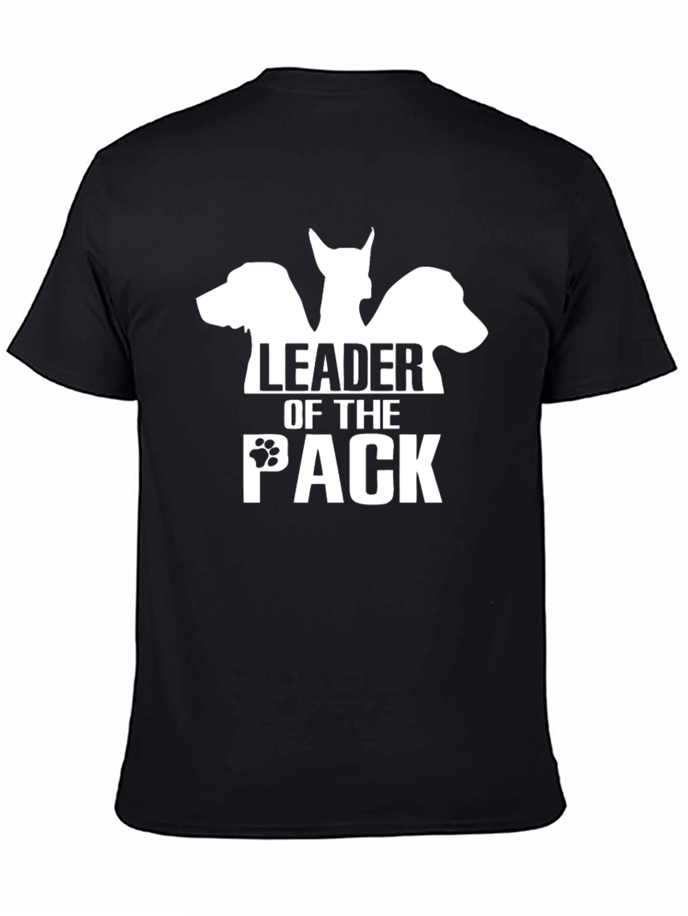 Leader of the Pack Dog Graphic T-Shirt