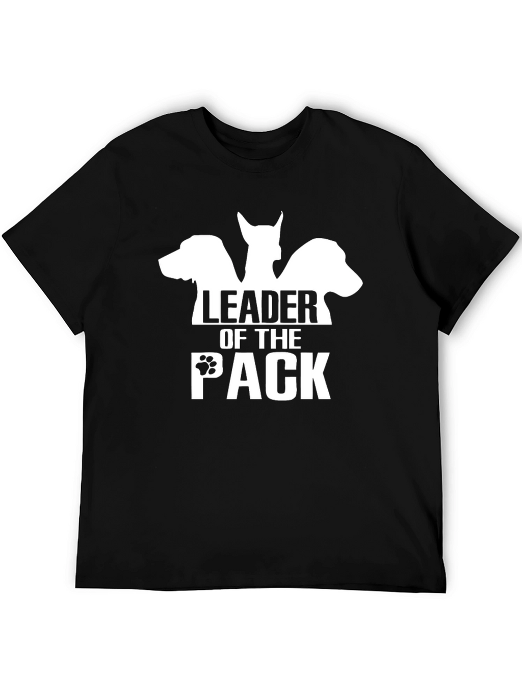 Leader of the Pack Dog Graphic T-Shirt