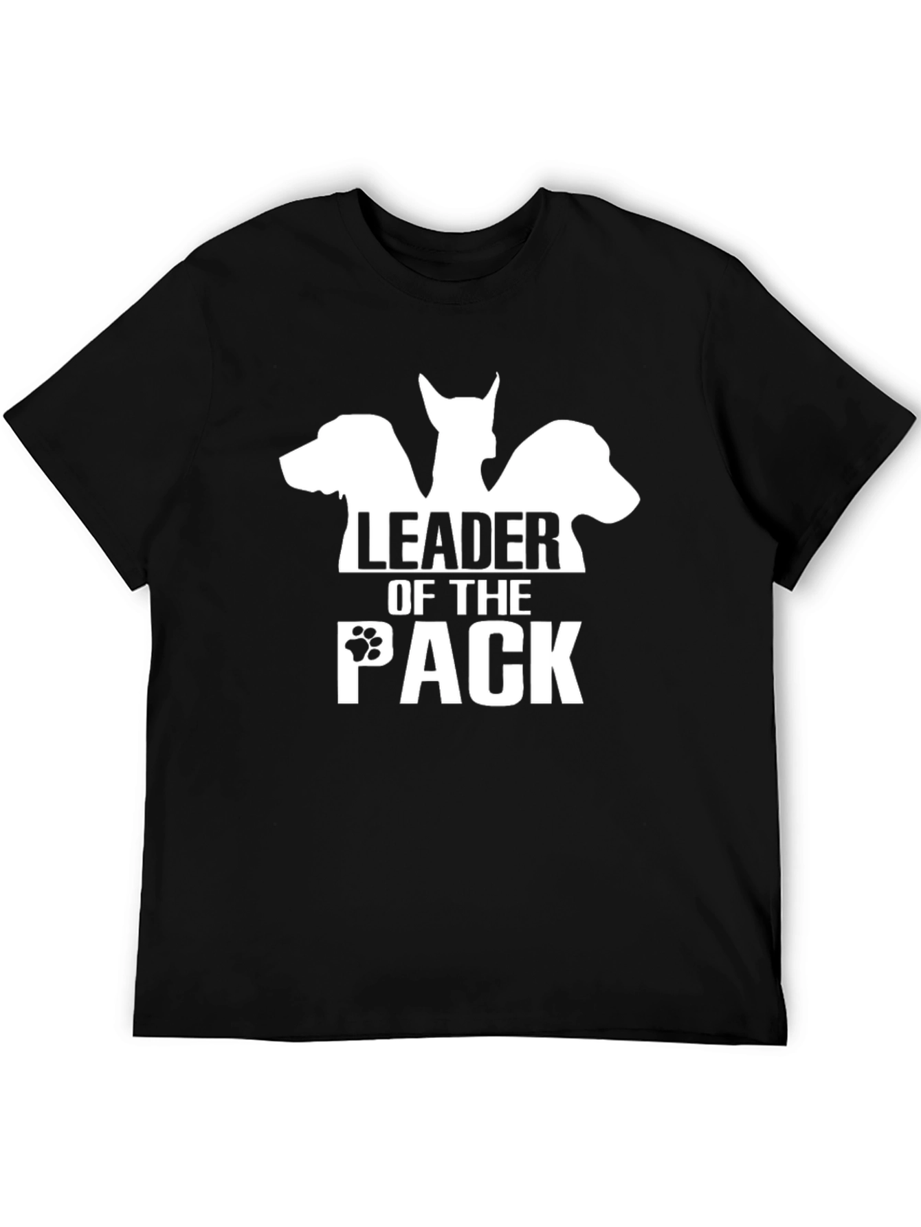 Leader of the Pack Dog Graphic T-Shirt