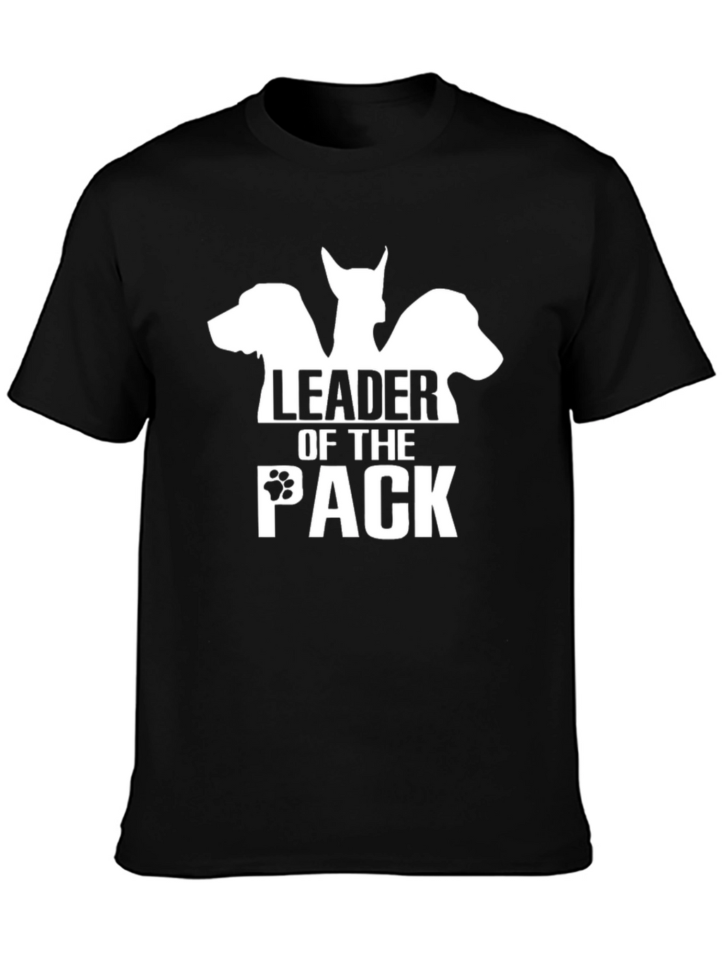 Leader of the Pack Dog Graphic T-Shirt