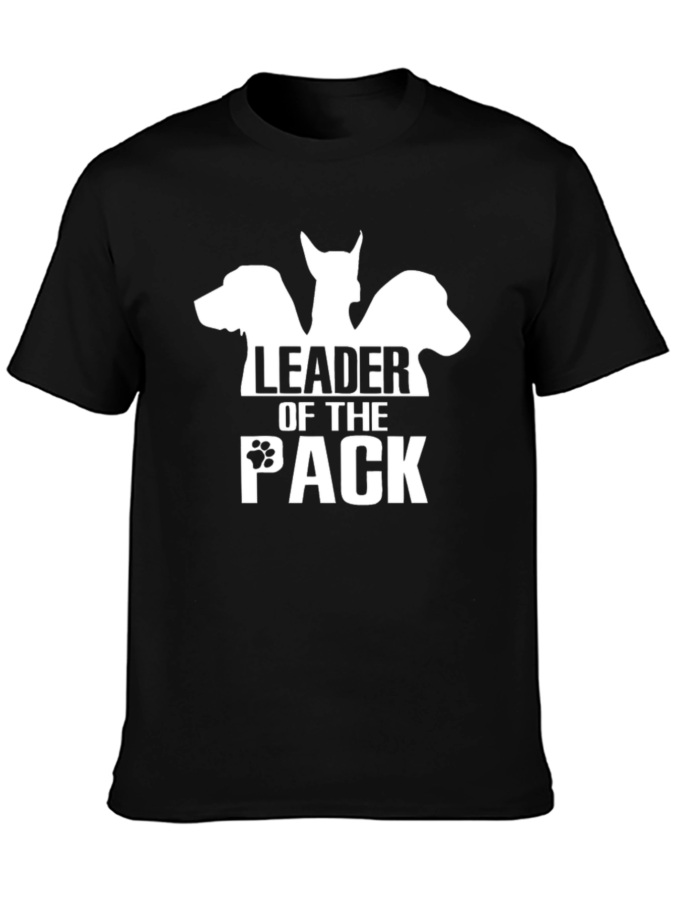 Leader of the Pack Dog Graphic T-Shirt