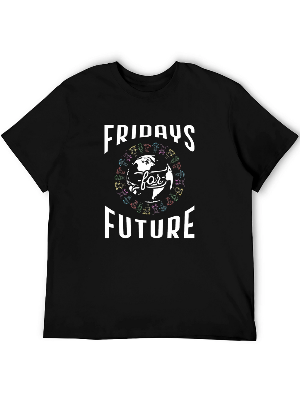 Fridays for Future Black T-Shirt