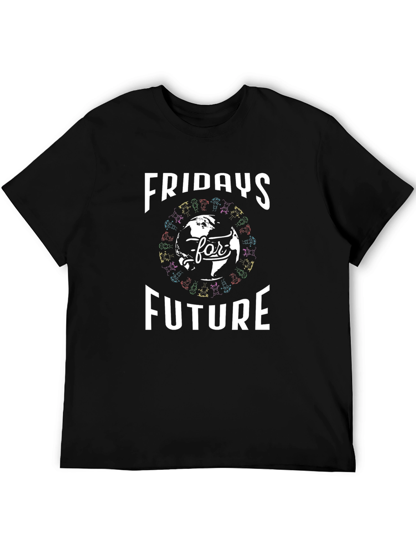 Fridays for Future Black T-Shirt