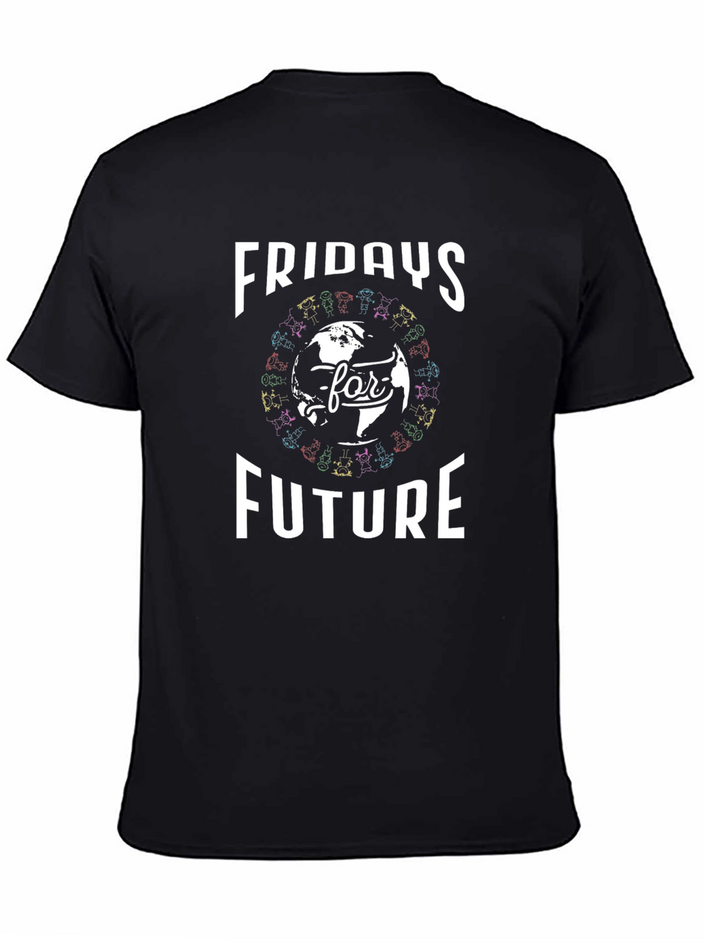 Fridays for Future Black T-Shirt