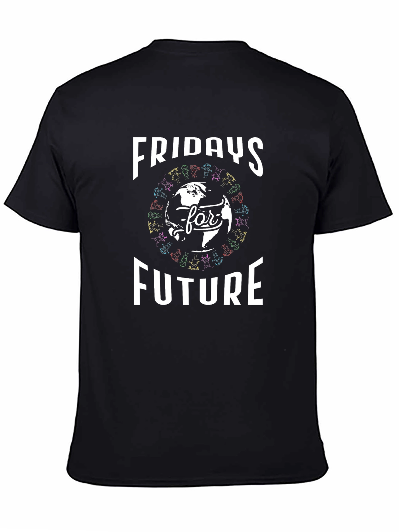 Fridays for Future Black T-Shirt