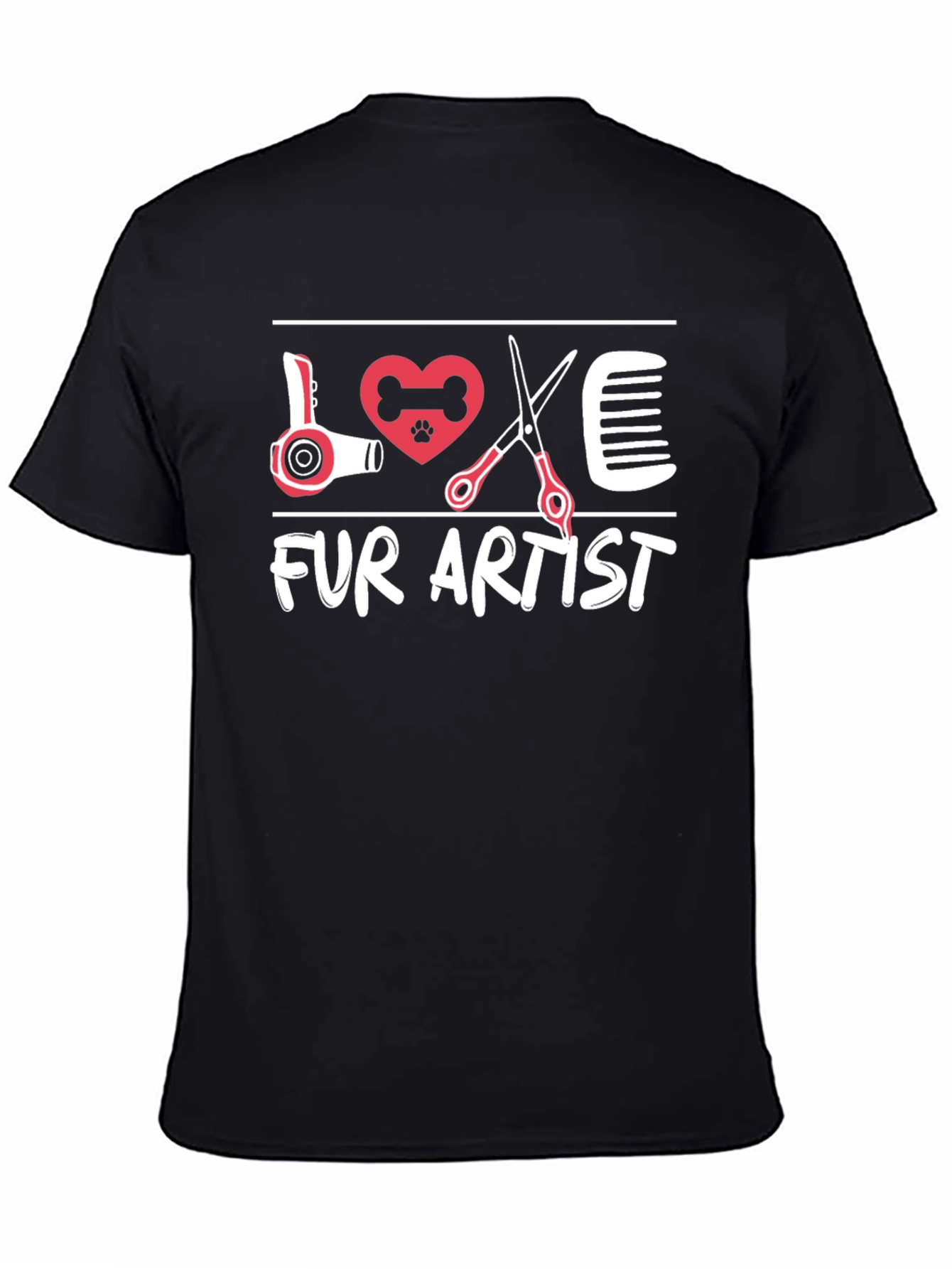 Fur Artist T-Shirt - Grooming Love