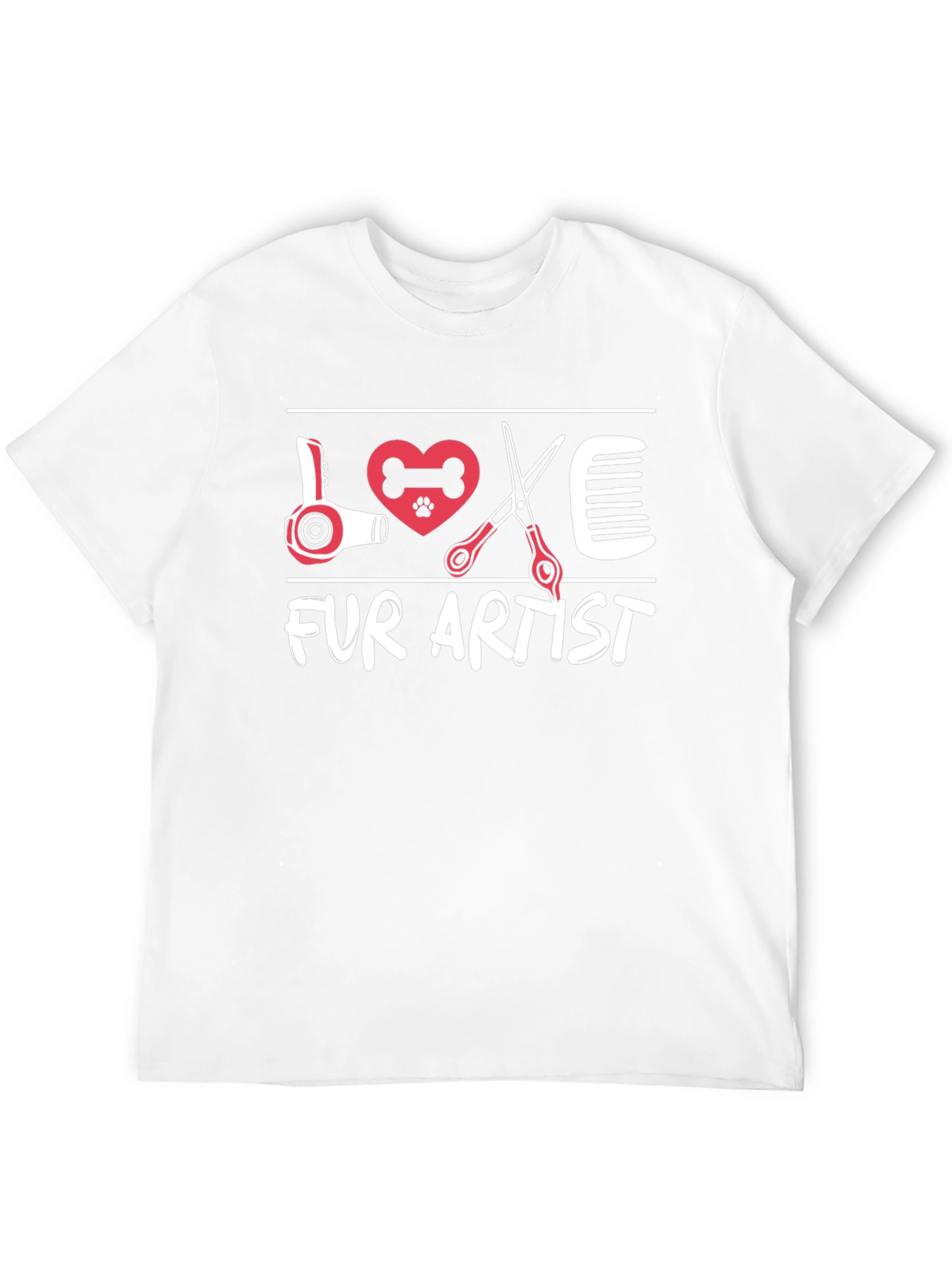 Fur Artist T-Shirt - Grooming Love