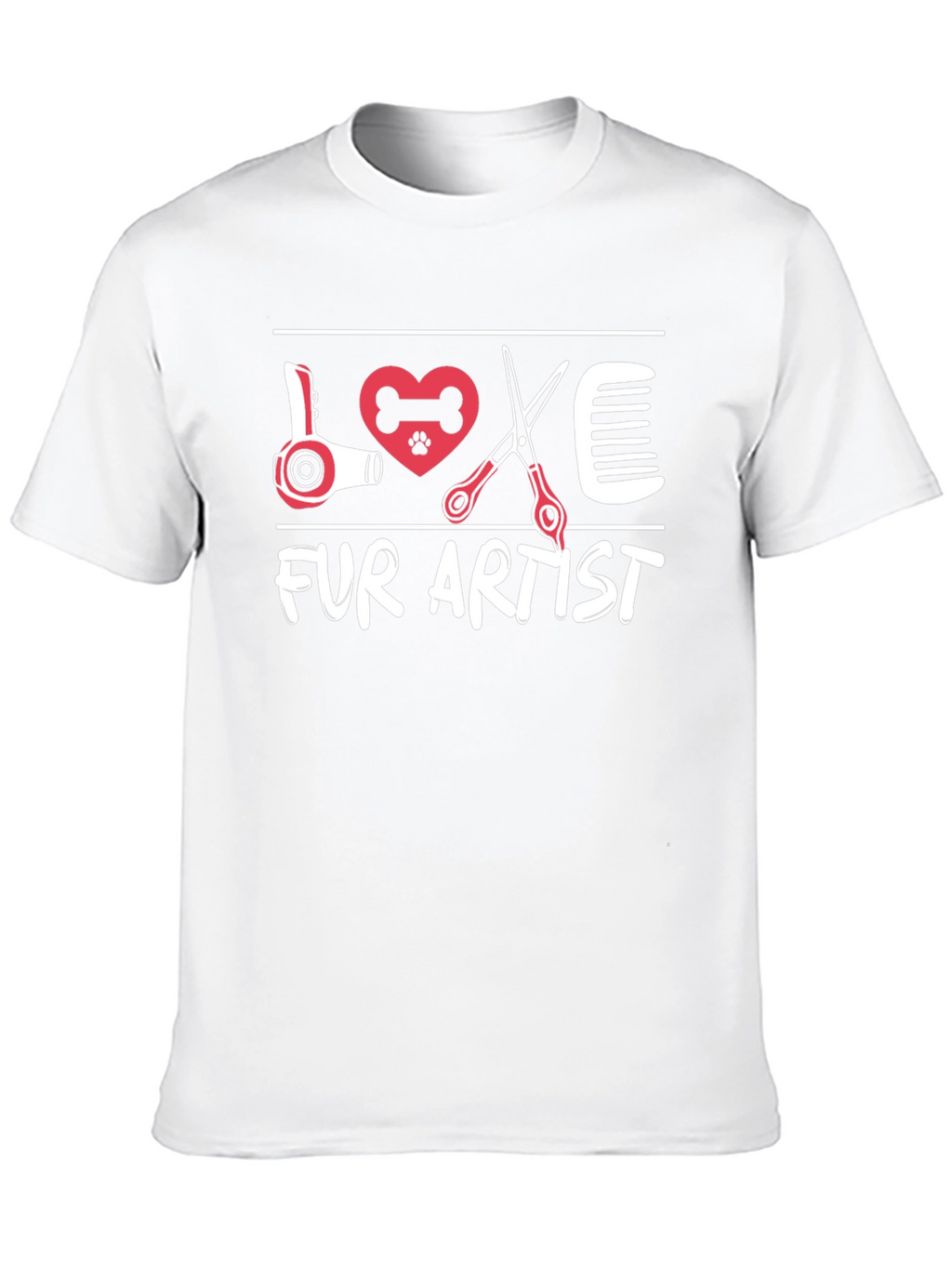 Fur Artist T-Shirt - Grooming Love