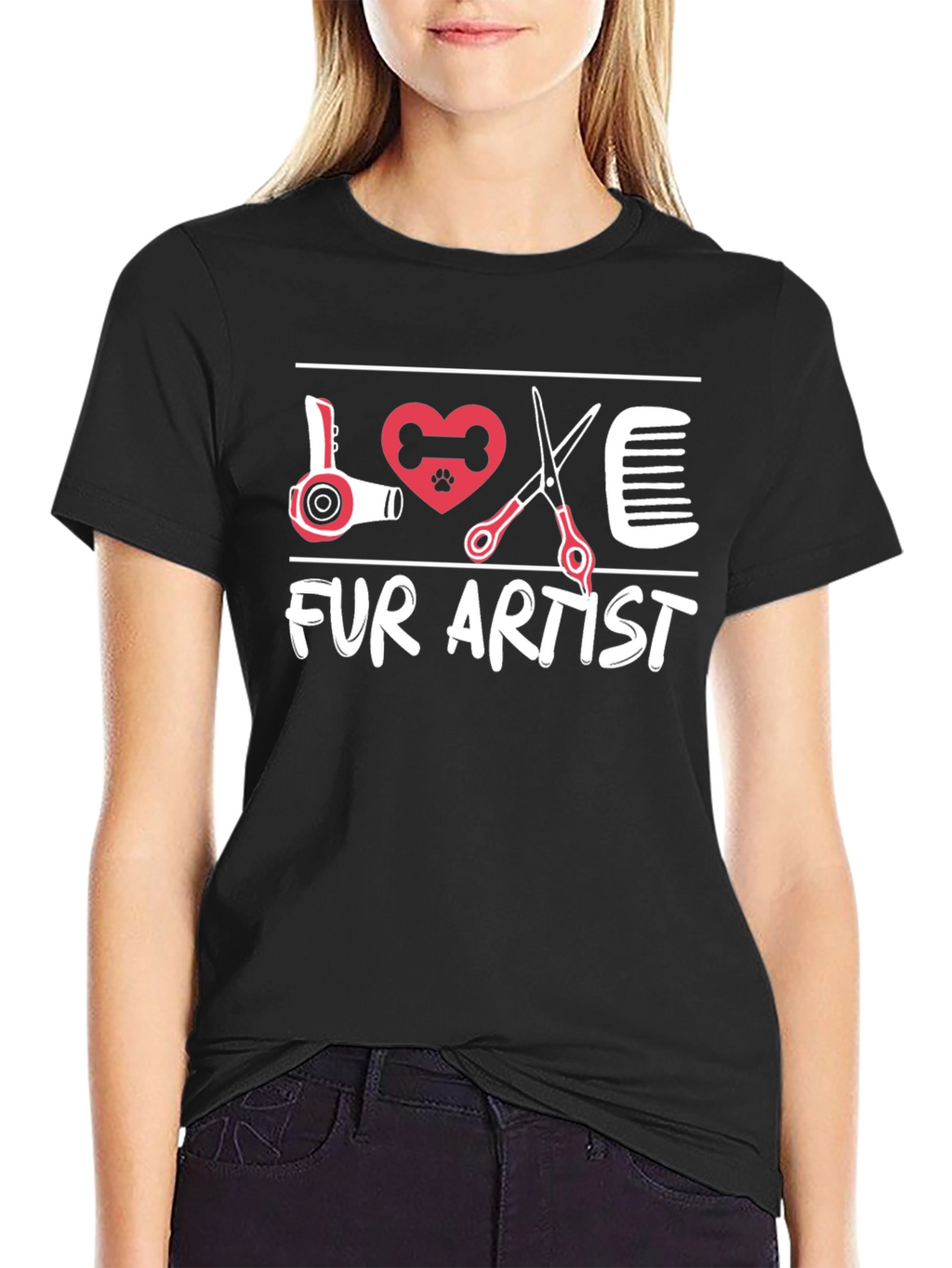 Fur Artist T-Shirt - Grooming Love