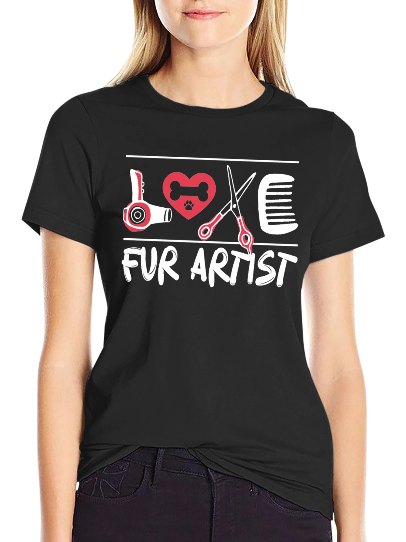 Fur Artist T-Shirt - Grooming Love