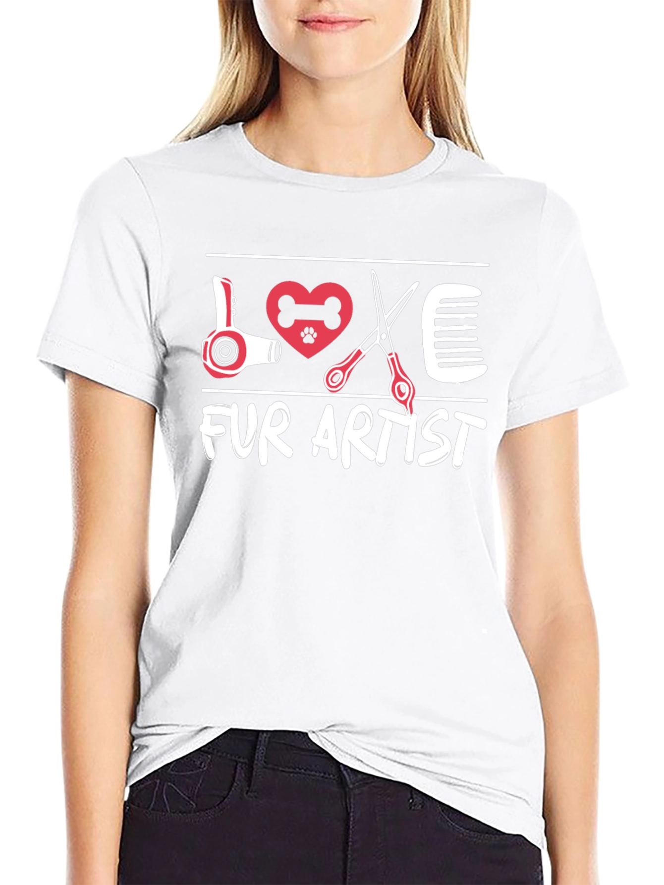 Fur Artist T-Shirt - Grooming Love