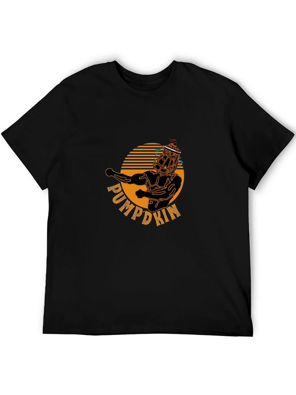 Pumpkin Man T-Shirt - Halloween Graphic Tee