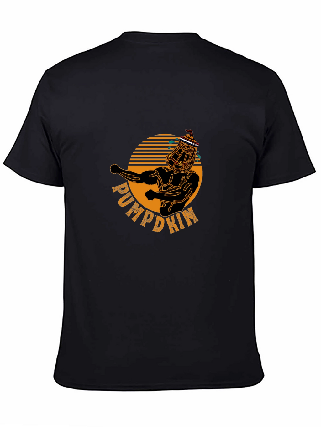 Pumpkin Man T-Shirt - Halloween Graphic Tee