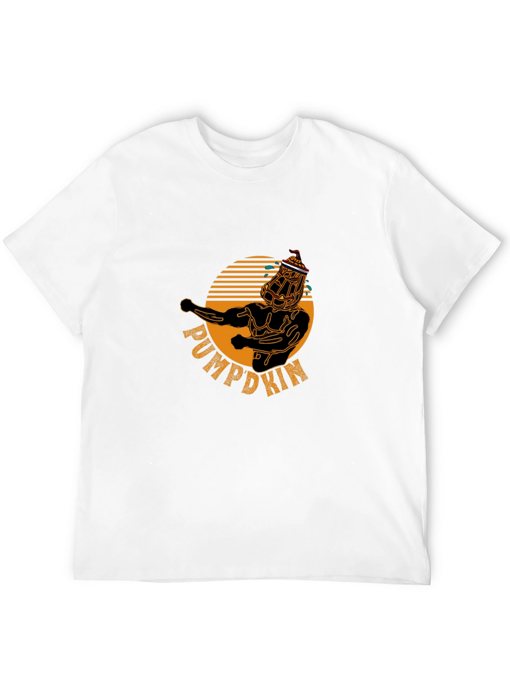 Pumpkin Man T-Shirt - Halloween Graphic Tee