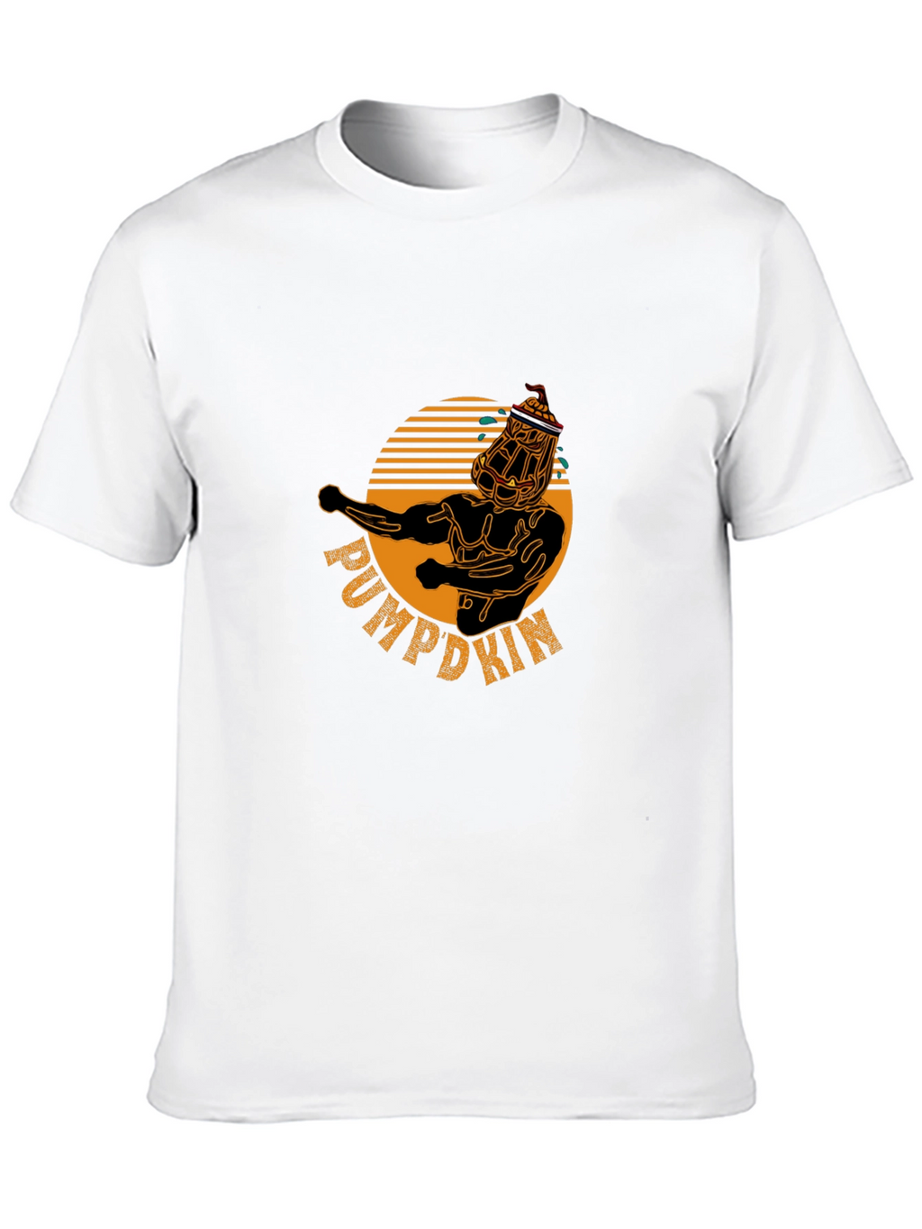Pumpkin Man T-Shirt - Halloween Graphic Tee