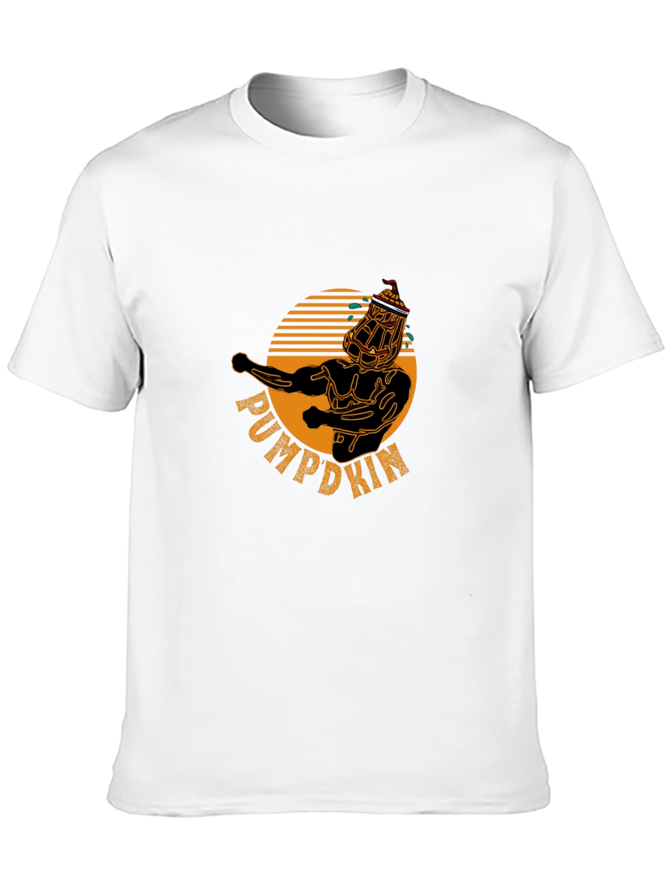 Pumpkin Man T-Shirt - Halloween Graphic Tee