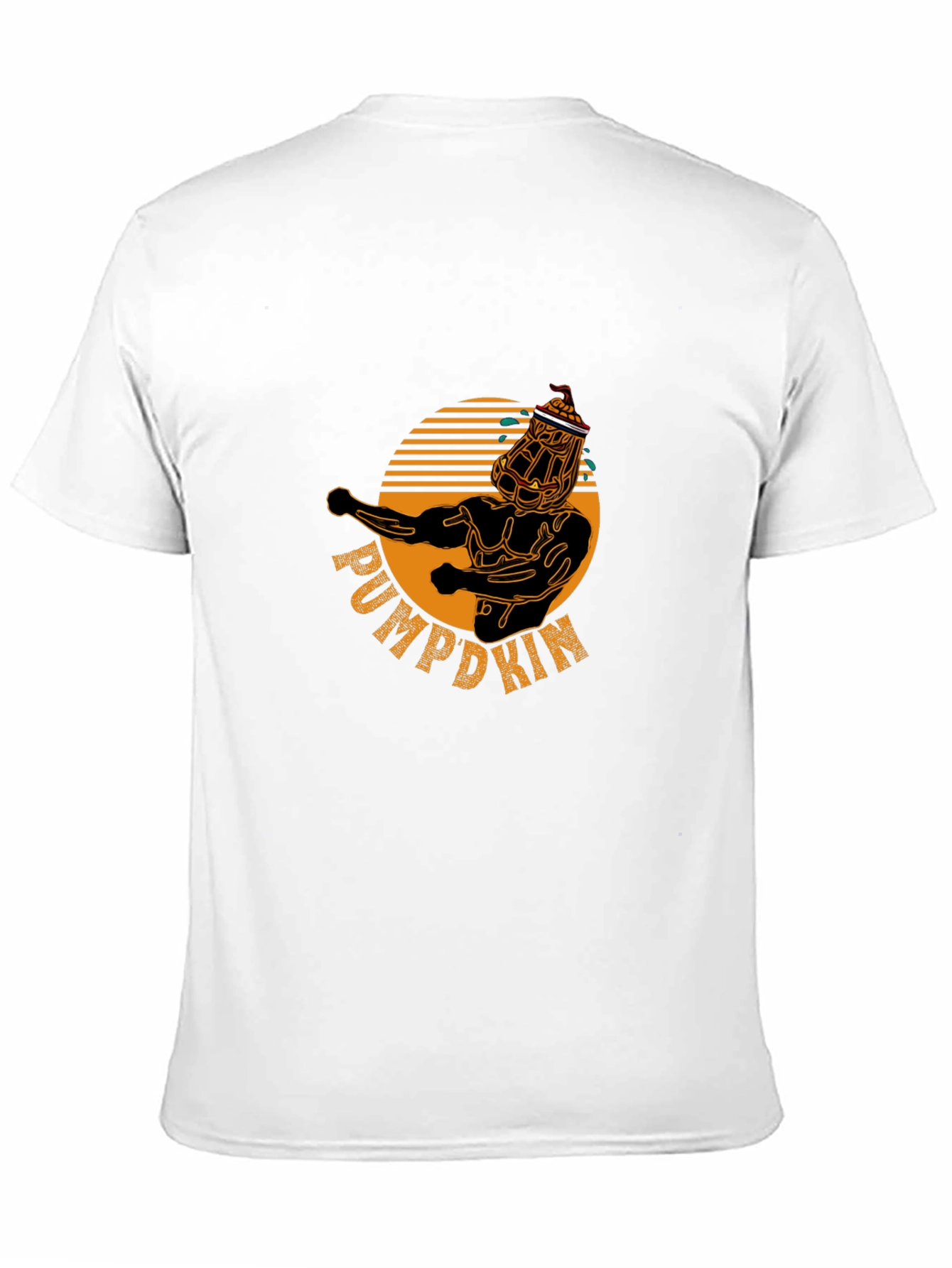 Pumpkin Man T-Shirt - Halloween Graphic Tee