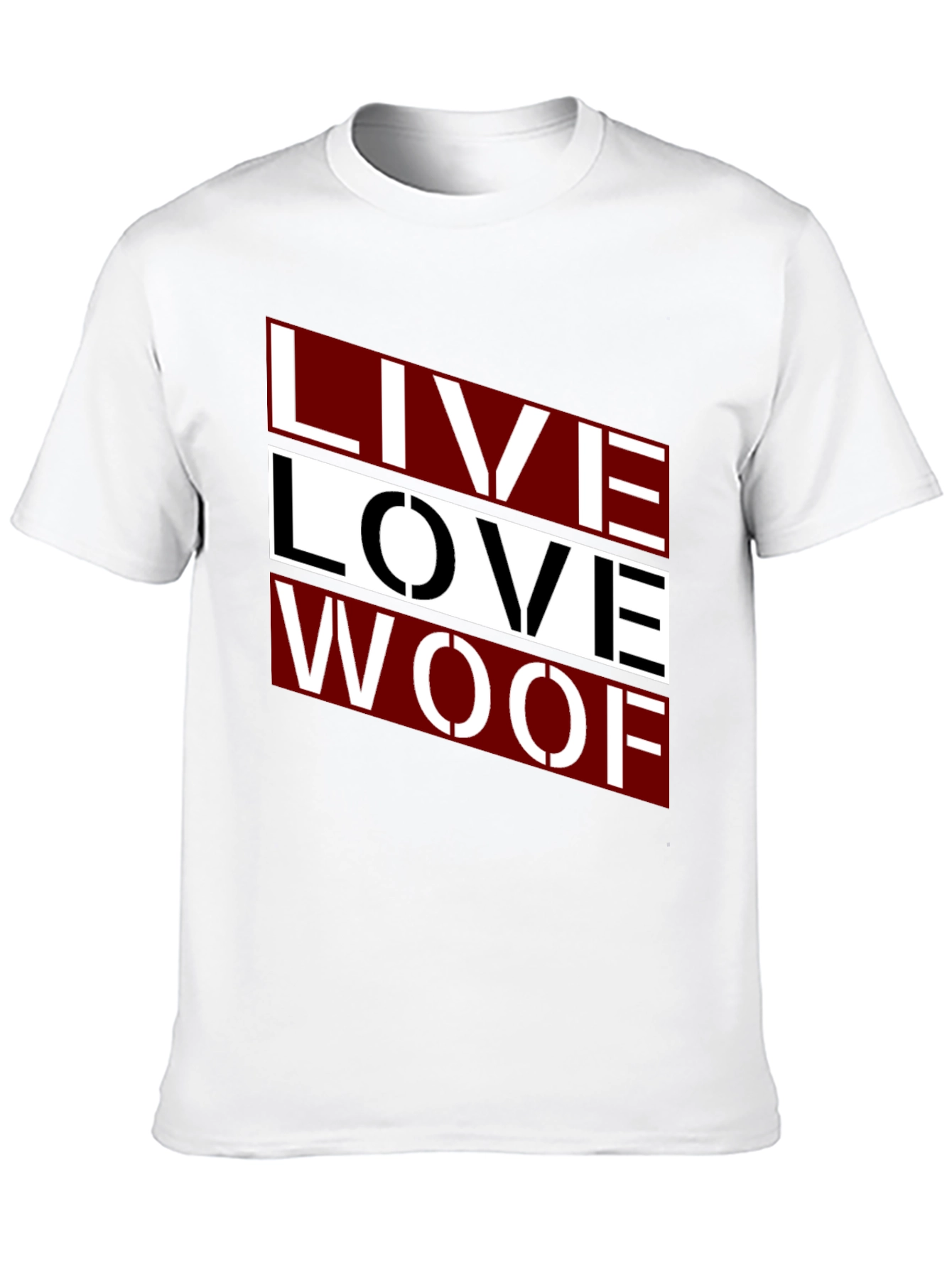 Live Love Woof Graphic Tee