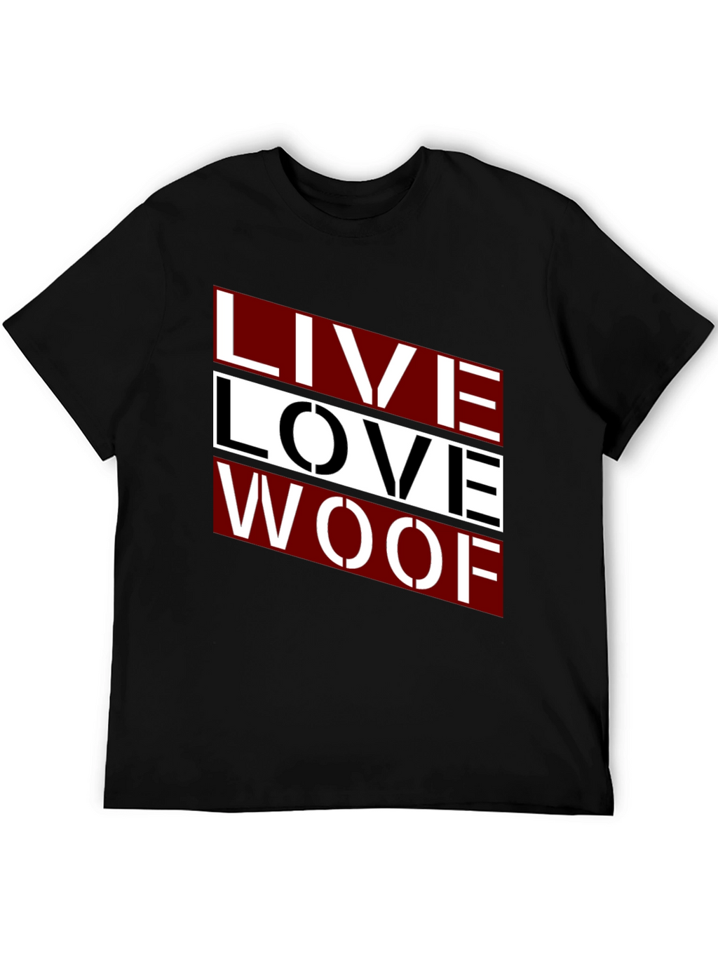Live Love Woof Graphic Tee