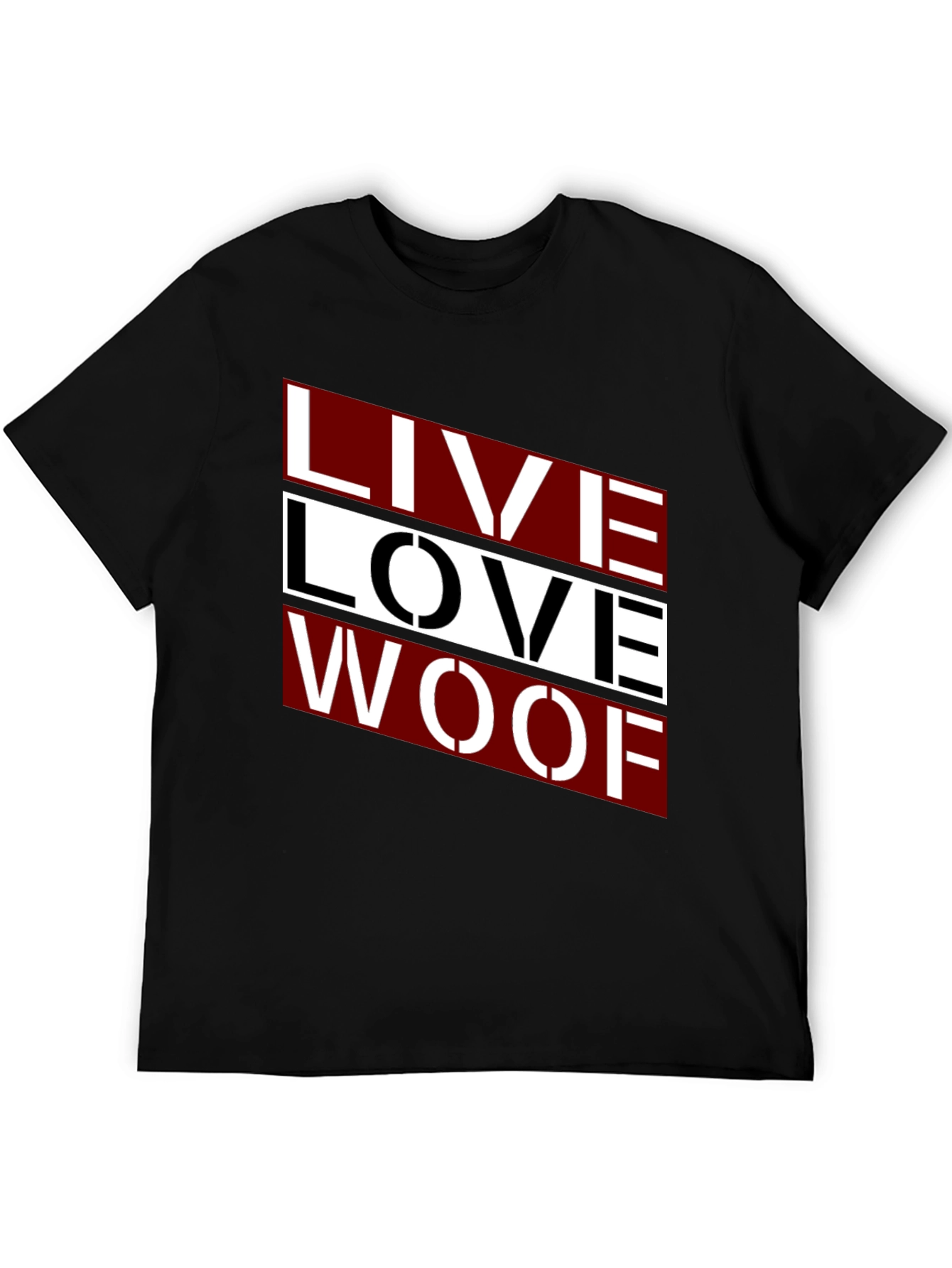 Live Love Woof Graphic Tee