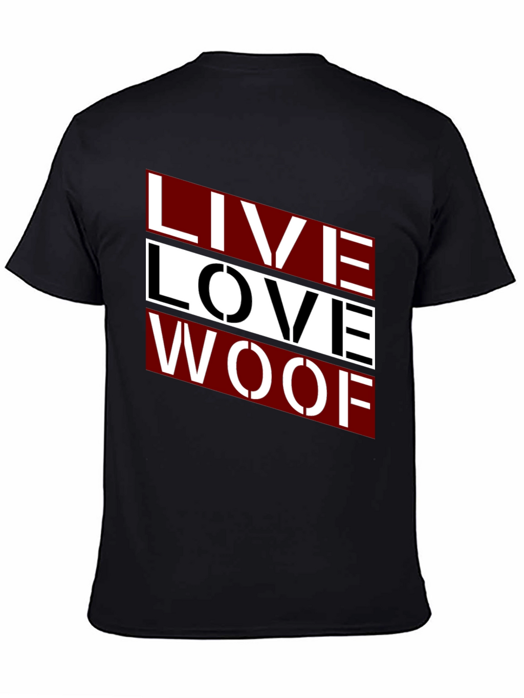 Live Love Woof Graphic Tee