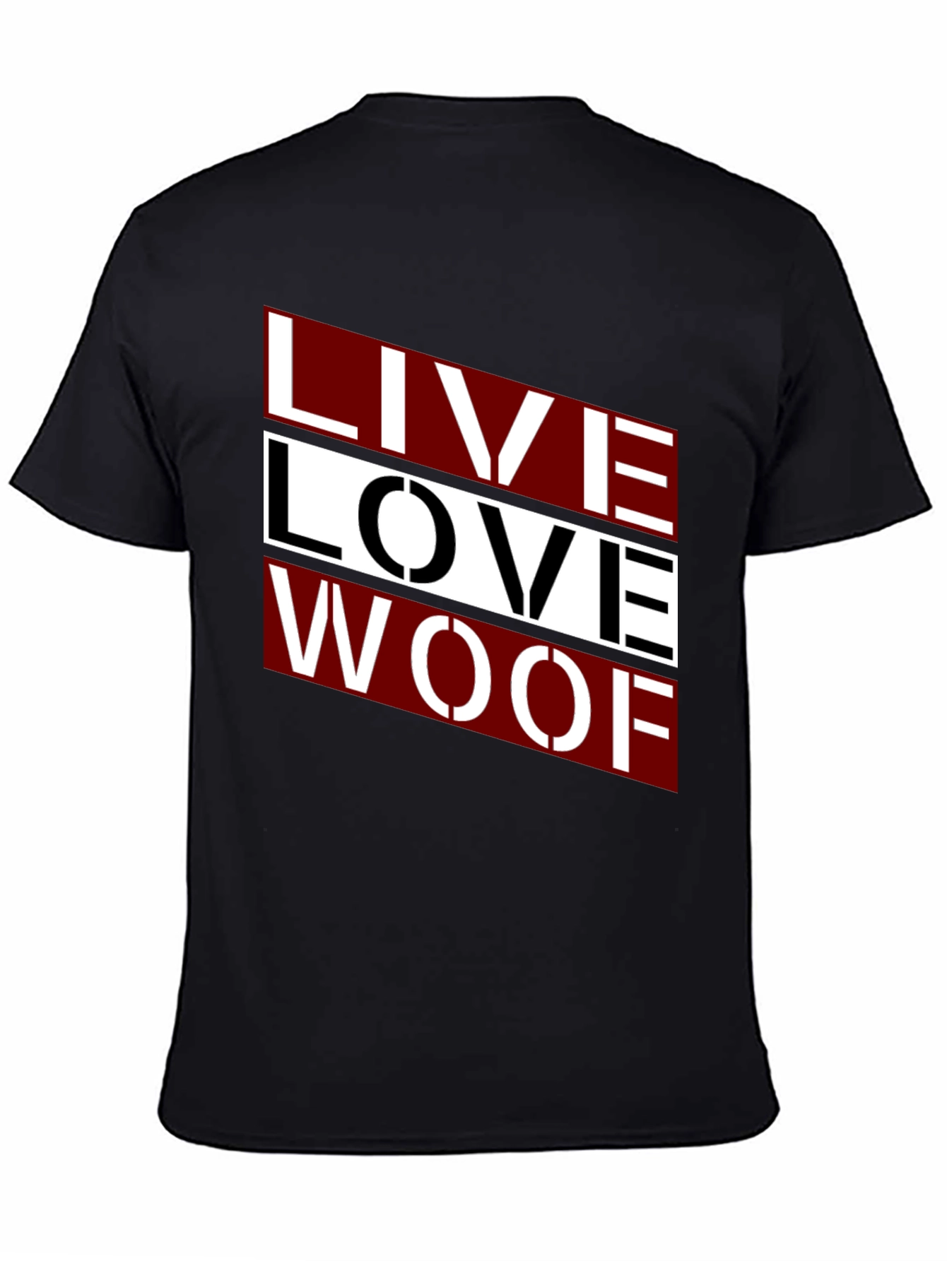 Live Love Woof Graphic Tee