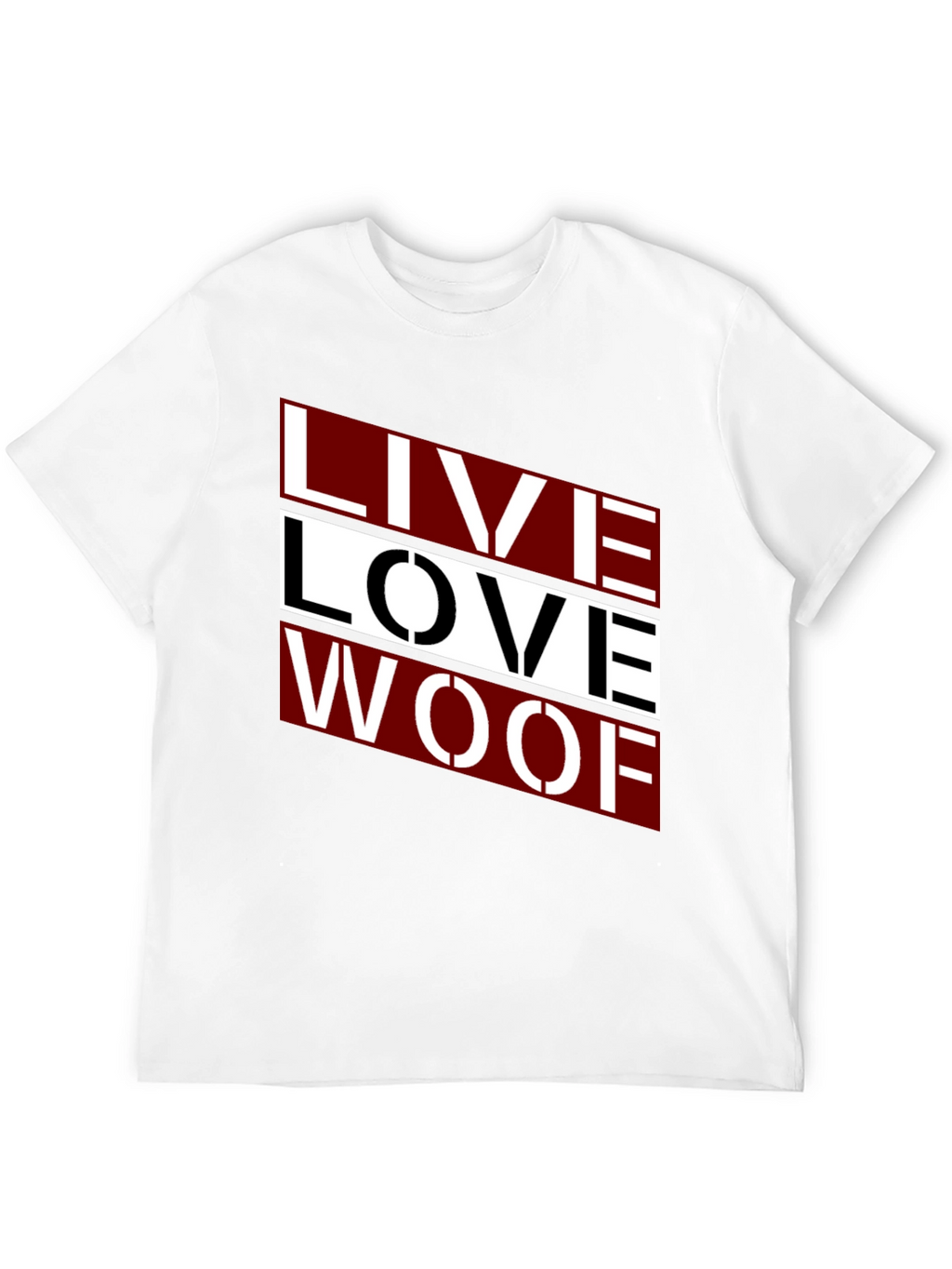 Live Love Woof Graphic Tee