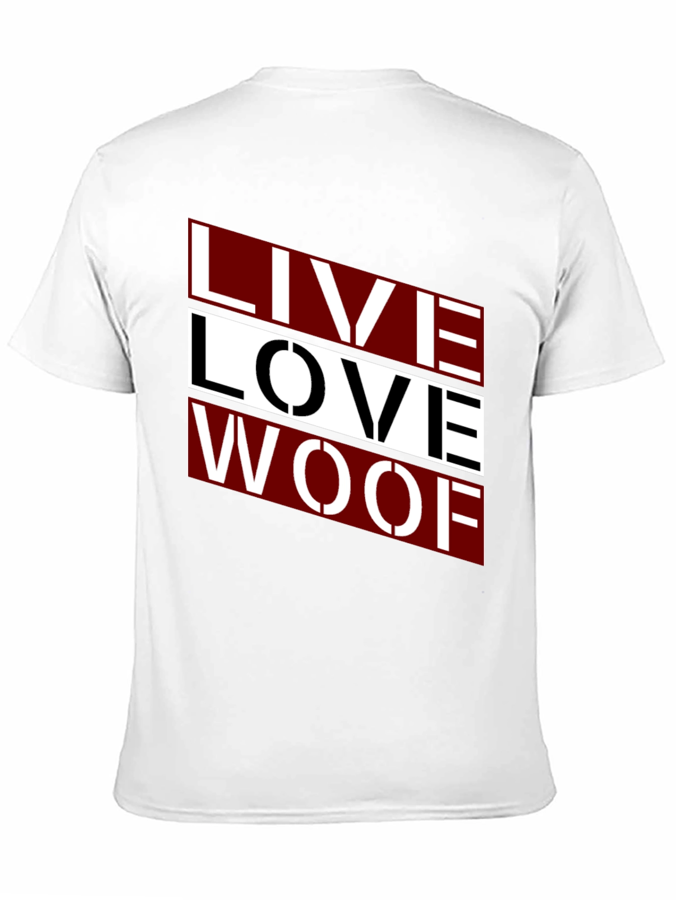 Live Love Woof Graphic Tee