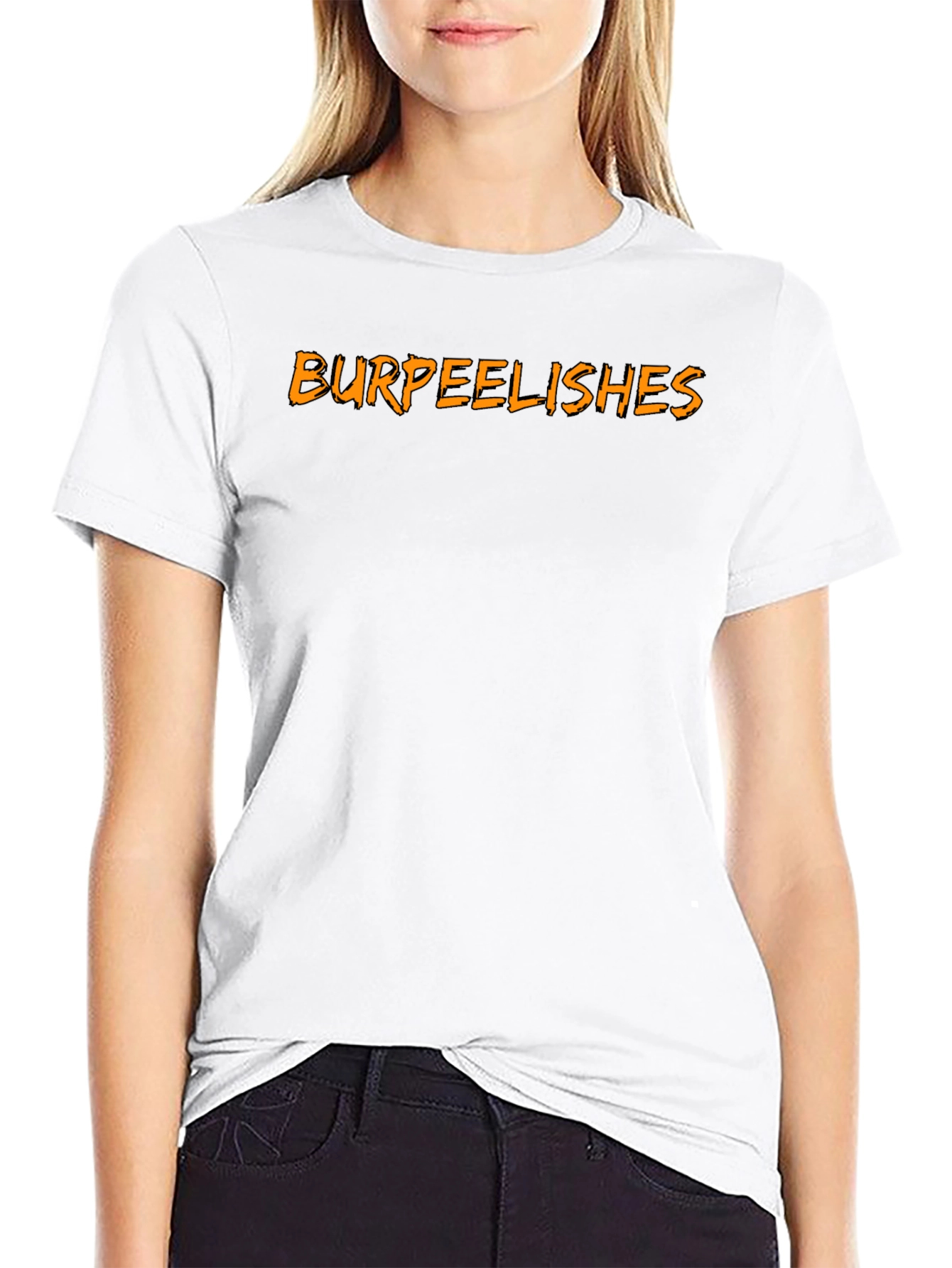 Burpeelishes Black Graphic Tee