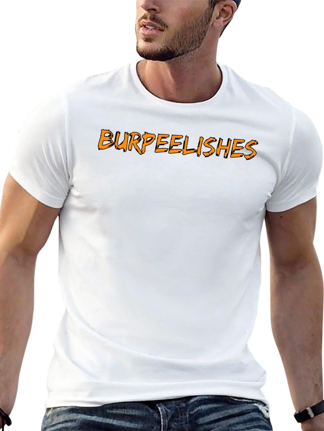 Burpeelishes Black Graphic Tee