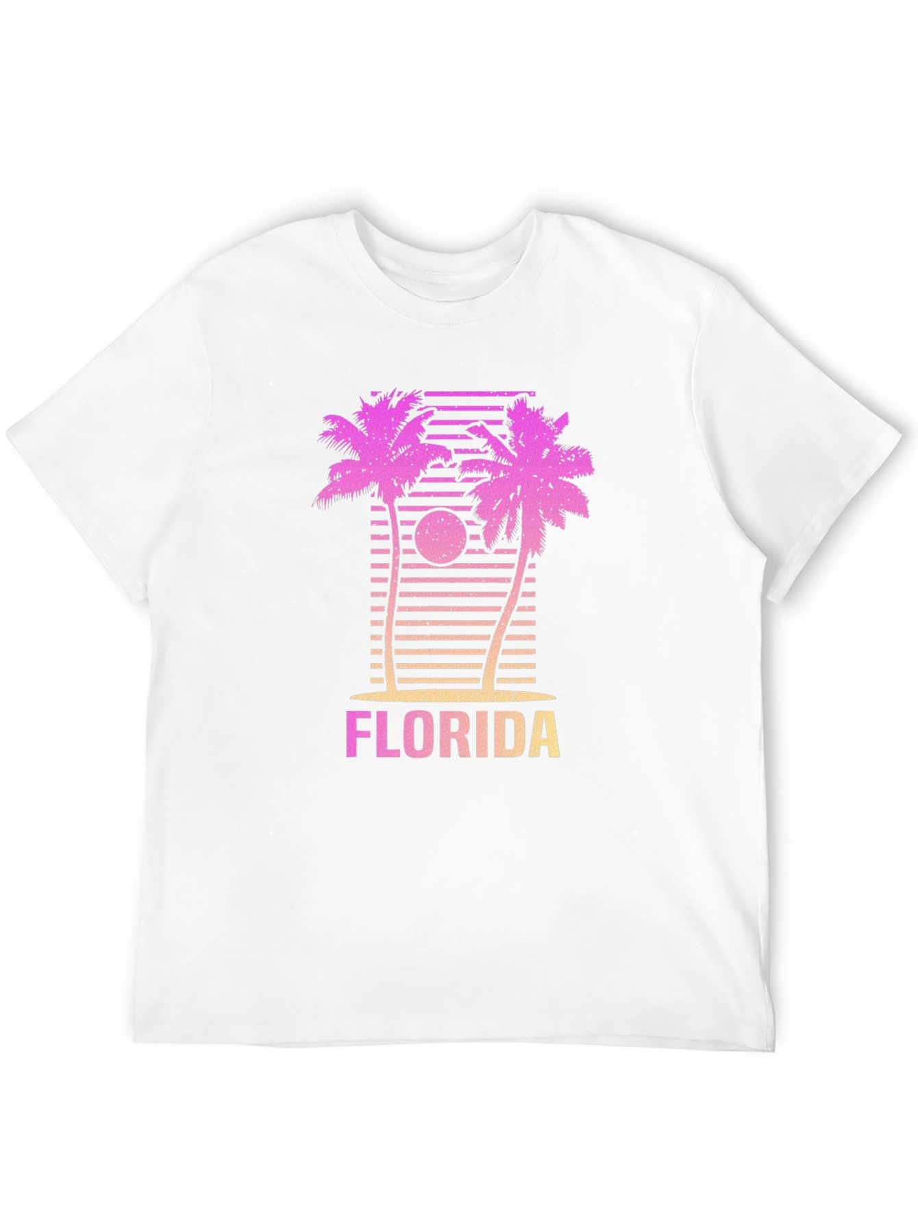 Florida Palms Retro Graphic Tee