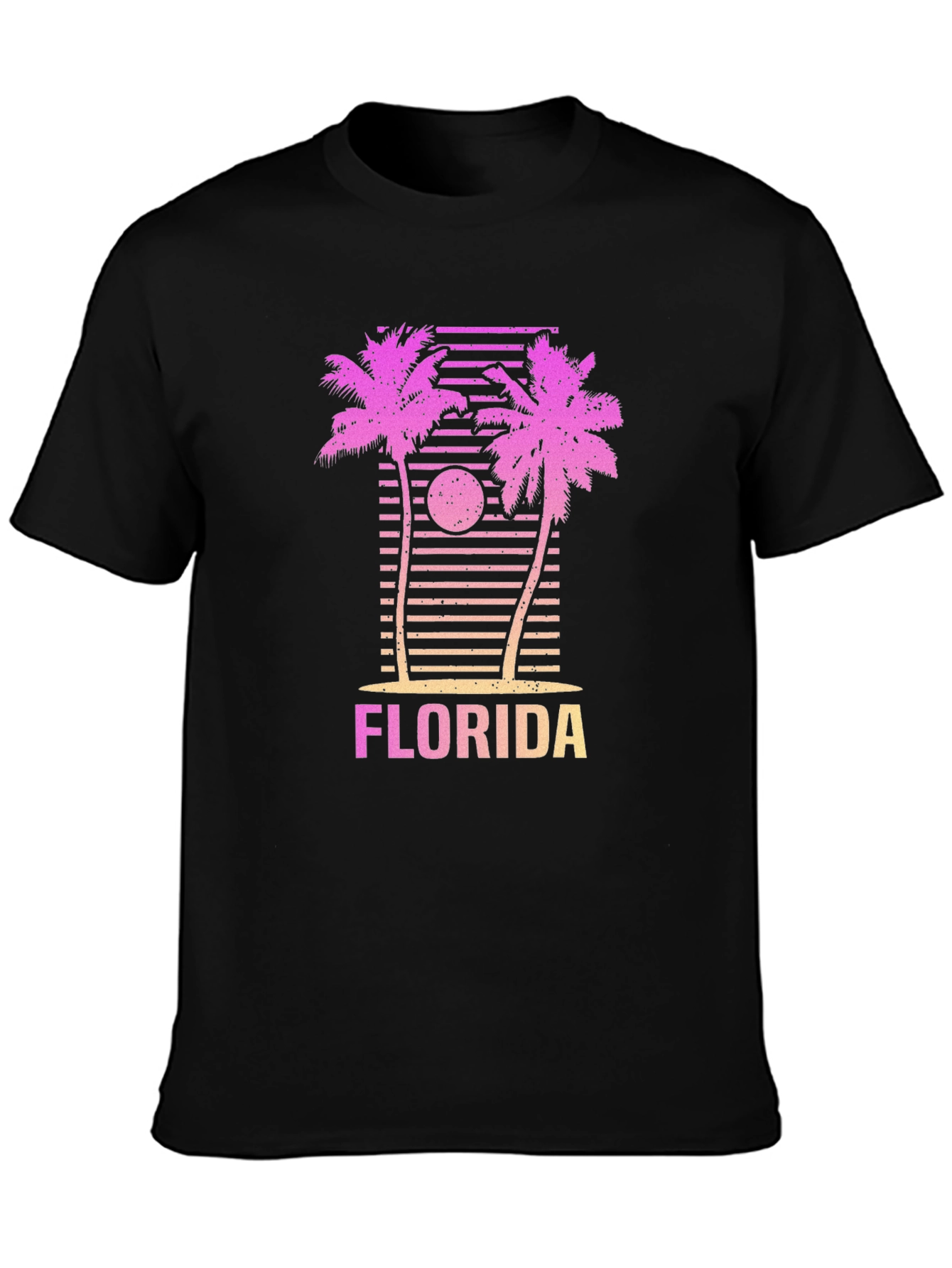 Florida Palms Retro Graphic Tee