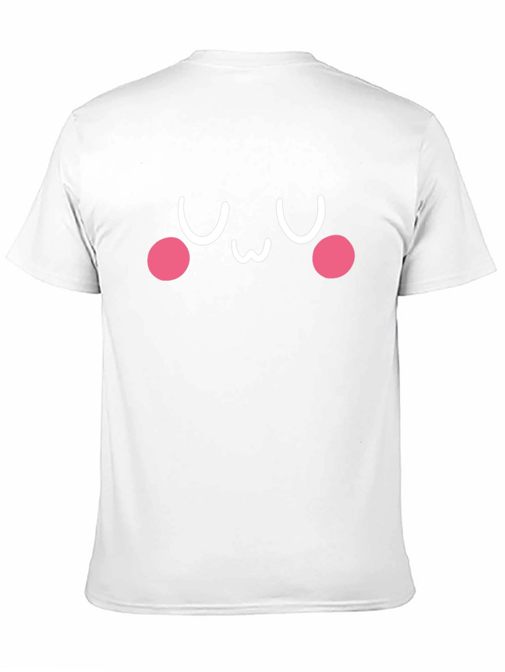 Cute Kawaii Face Black T-Shirt - Express Your Style!