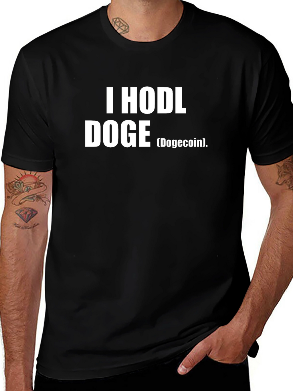 I HODL Doge Crypto T-Shirt