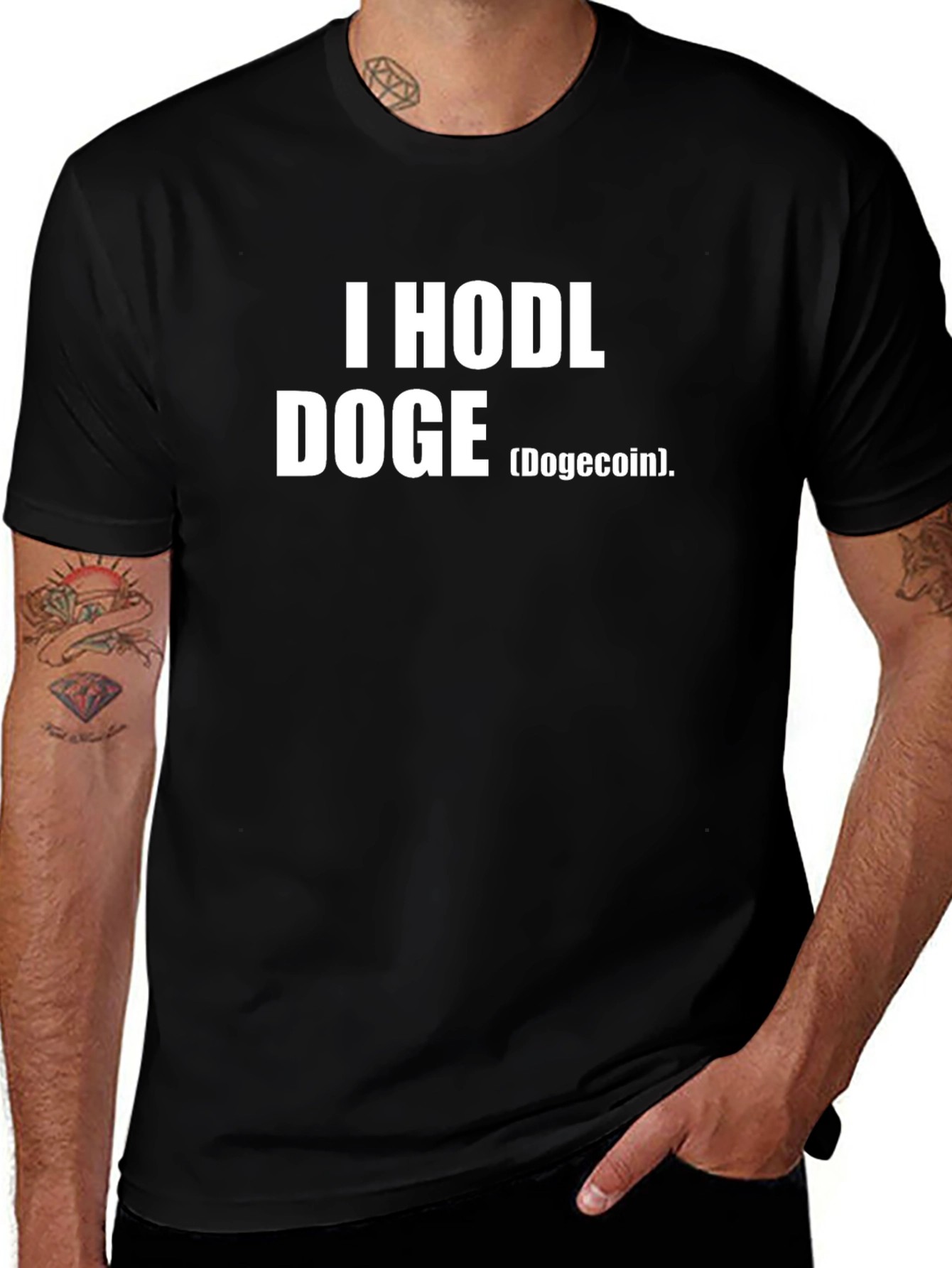 I HODL Doge Crypto T-Shirt