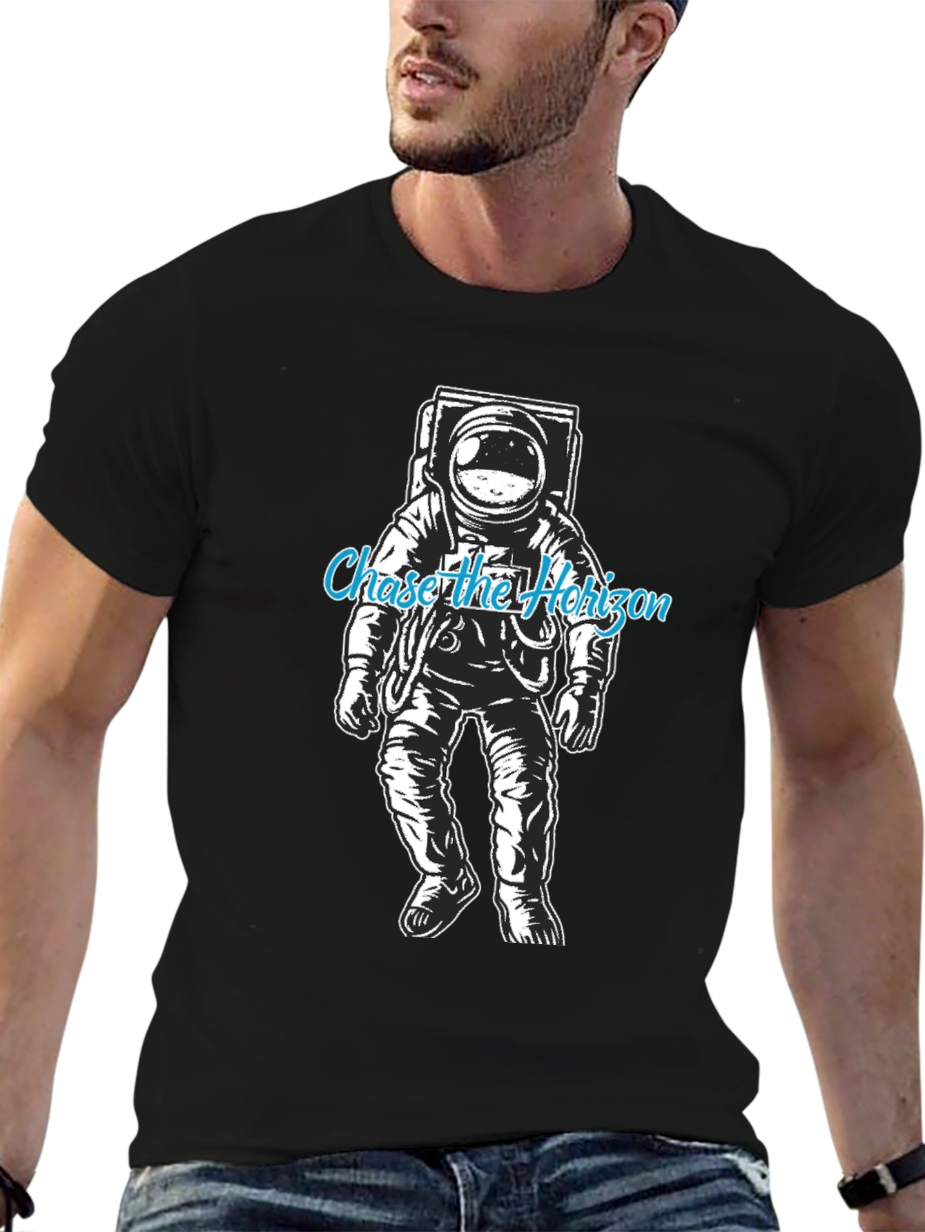 Chase the Horizon Astronaut Graphic Tee