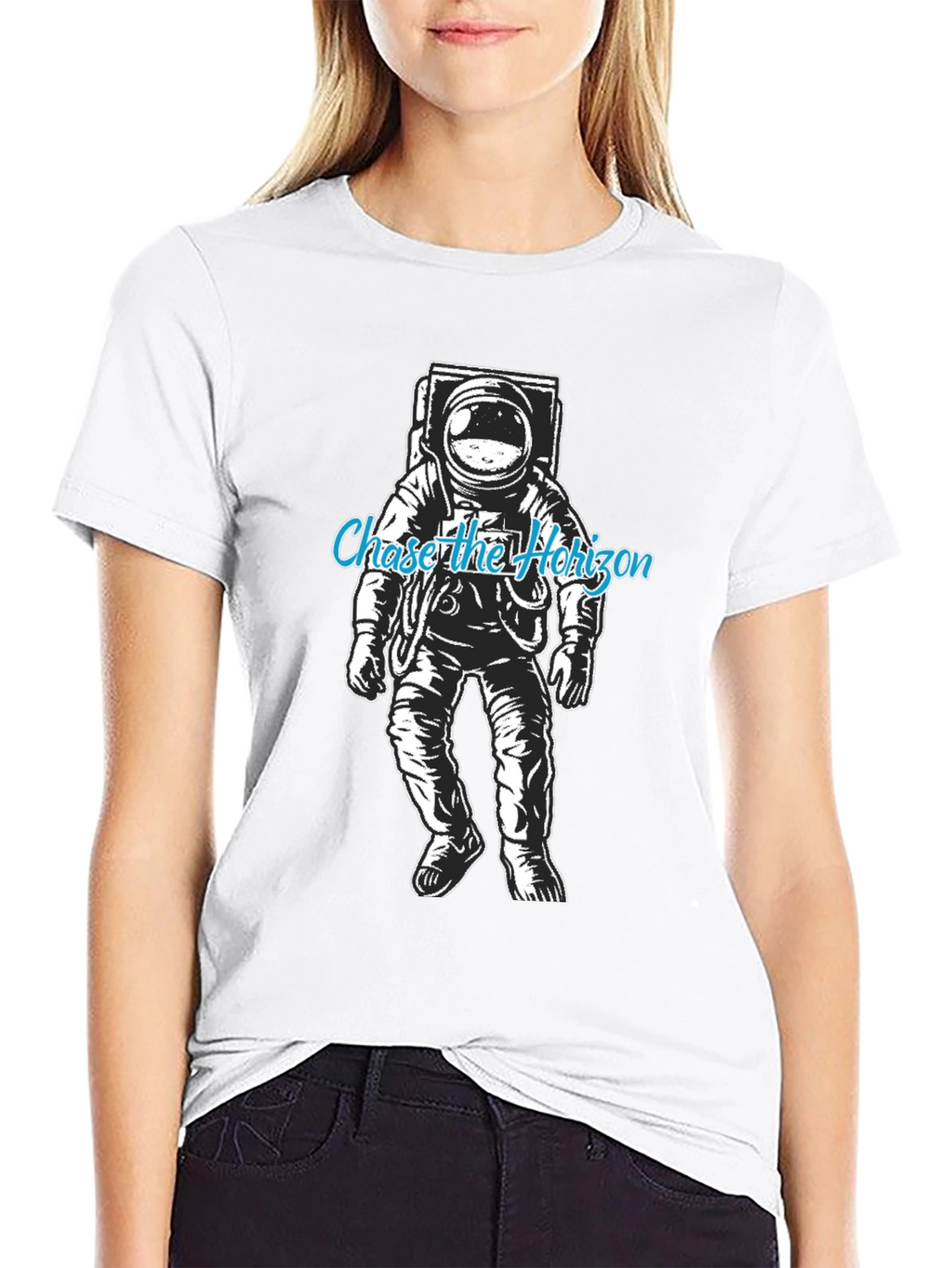 Chase the Horizon Astronaut Graphic Tee