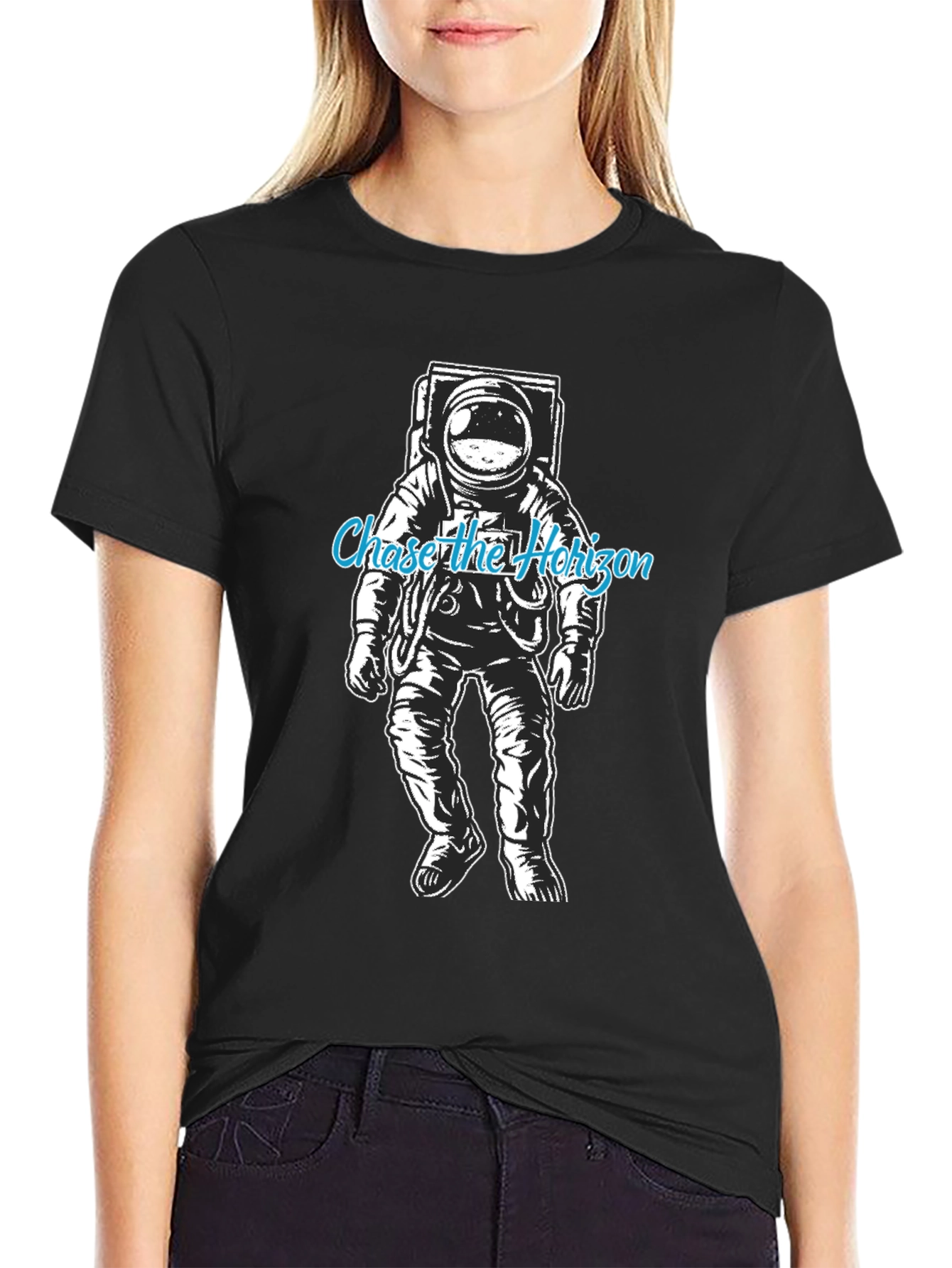 Chase the Horizon Astronaut Graphic Tee
