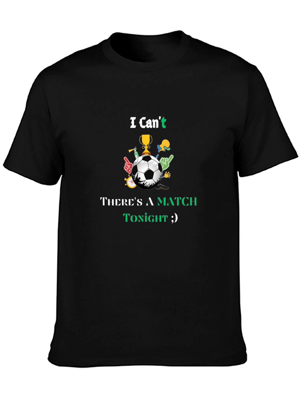 Soccer Match Tonight Graphic Tee