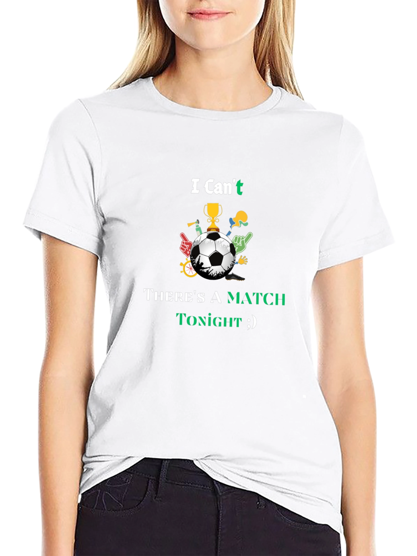 Soccer Match Tonight Graphic Tee